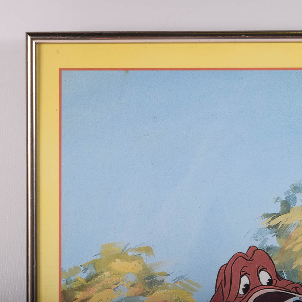 Vintage Reproduction "Lady and the Tramp" Film Poster