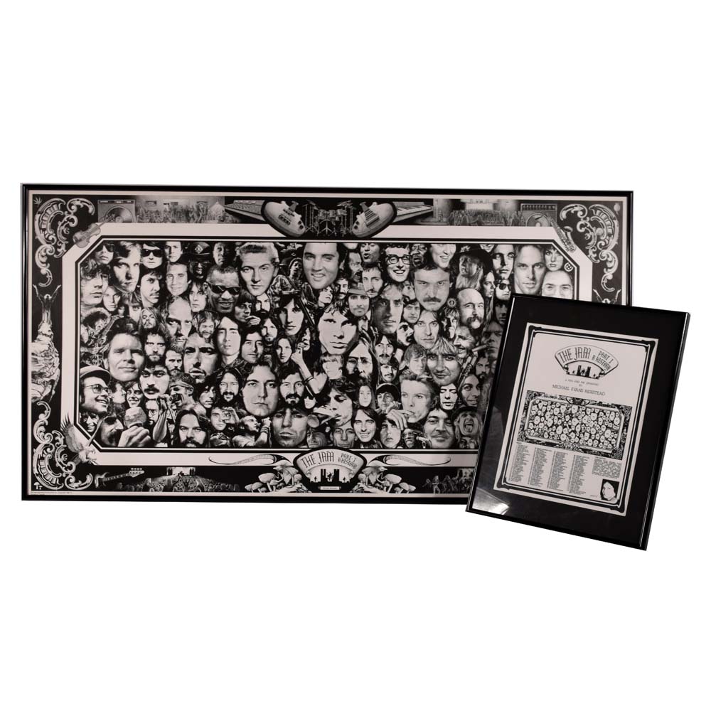 Michael Evans Keirstead Giclee on Paper "The Jam Part I, A History"