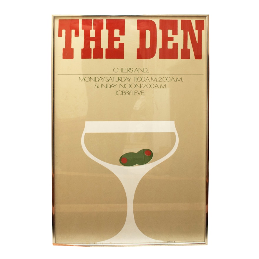 S. Ashworth Poster "The Den"