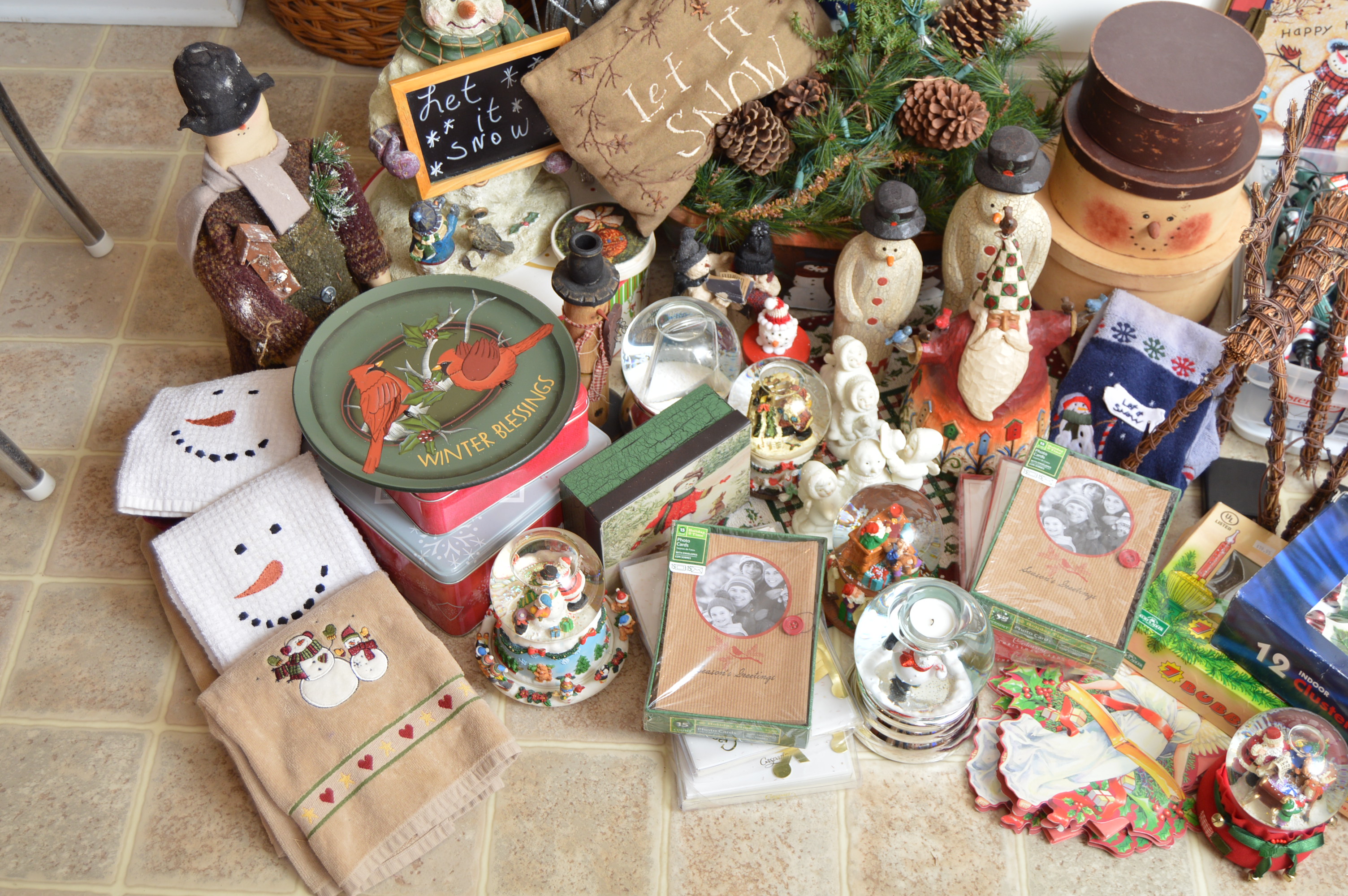 Christmas Decor with Pottery Barn