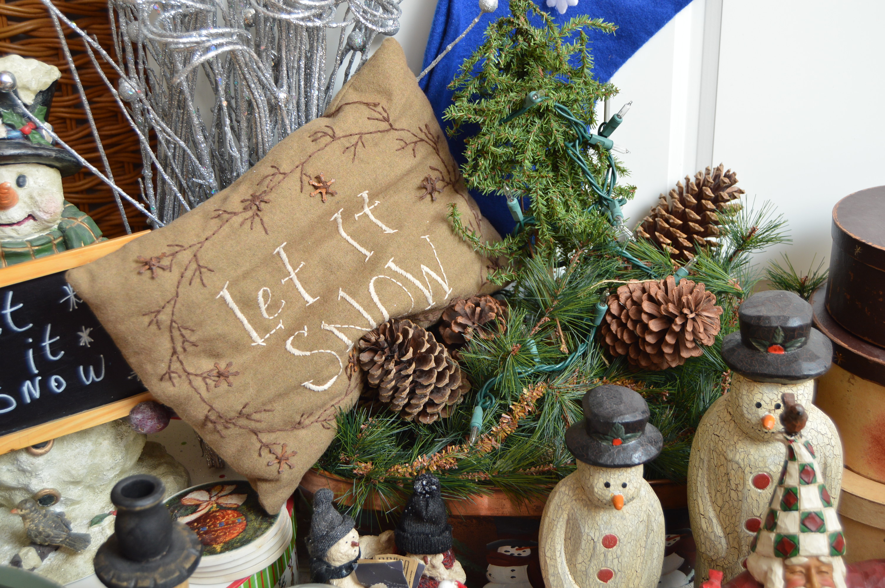 Christmas Decor with Pottery Barn