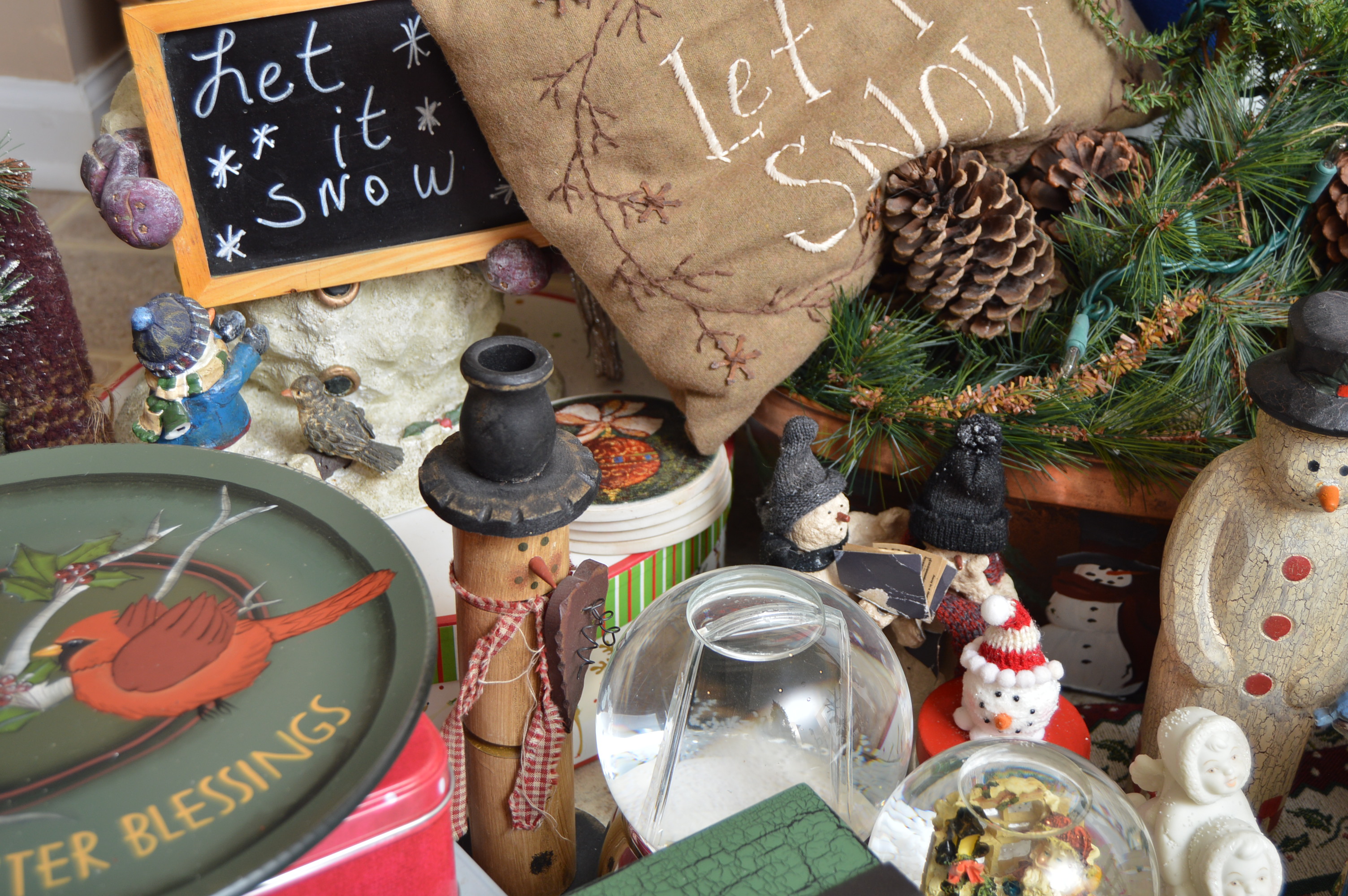 Christmas Decor with Pottery Barn