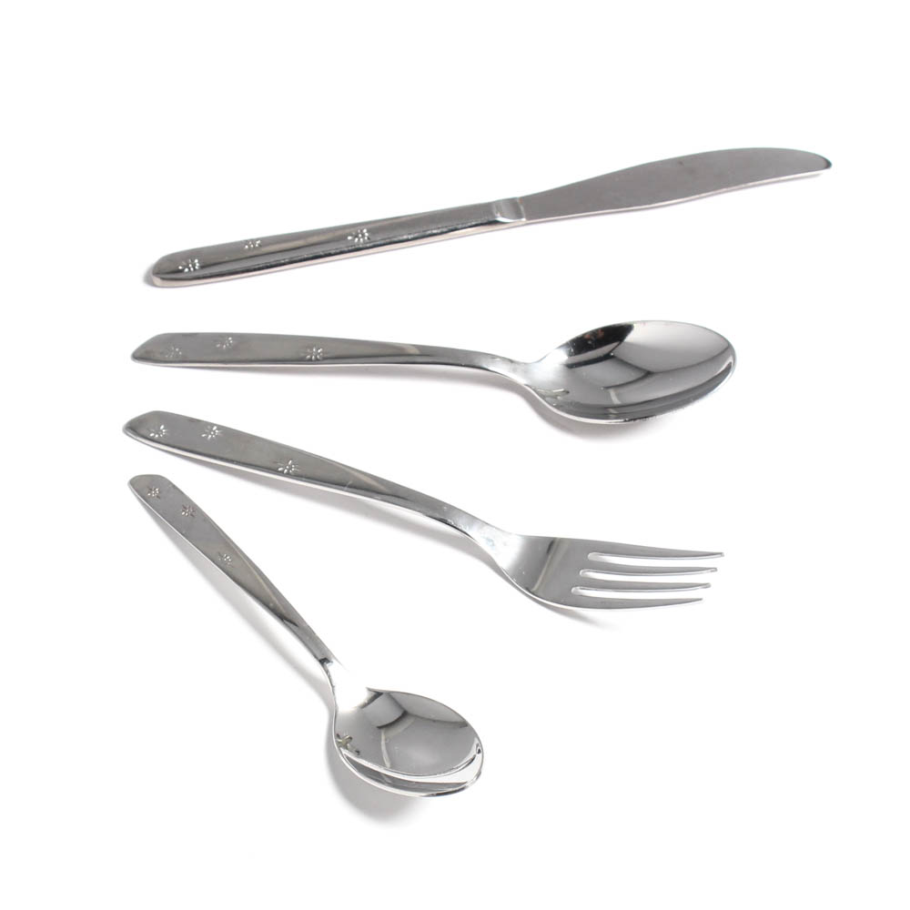 Vintage Superior Stainless "Atomic Starburst" Flatware