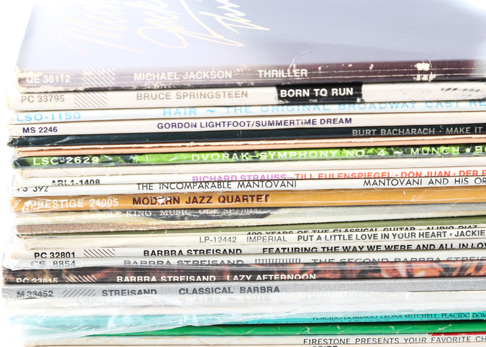 Eclectic Record Collection Featuring Michael Jackson "Thriller"