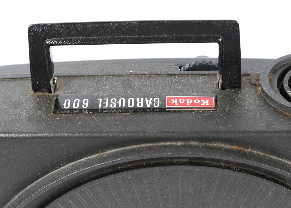 Vintage Kodak Carousel 600 Slide Projector and Accessories