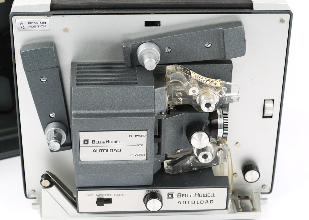 Vintage Bell & Howard Autolad 356 Super 8mm Film Projector