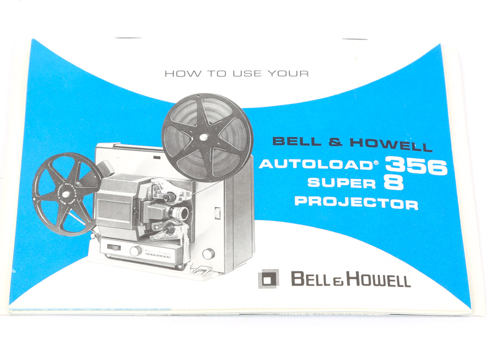 Vintage Bell & Howard Autolad 356 Super 8mm Film Projector