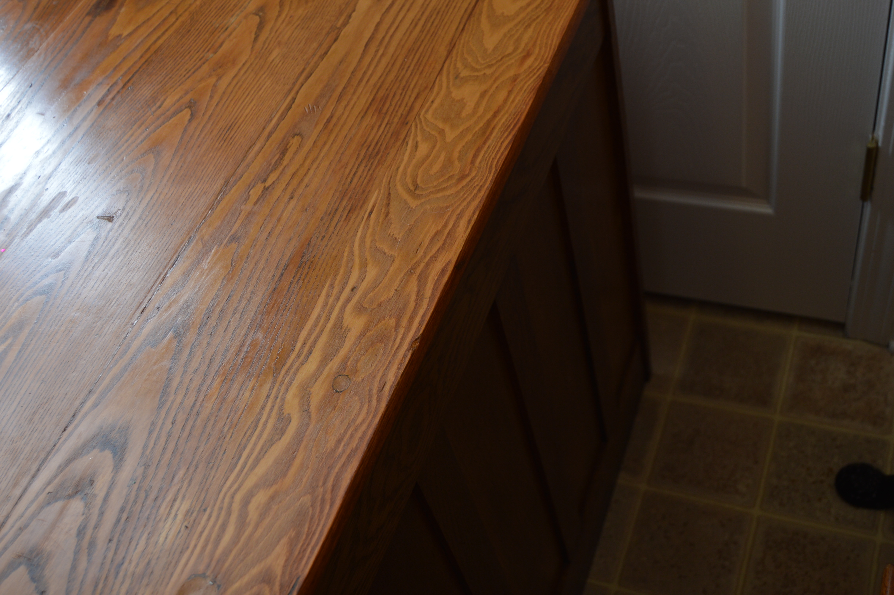 Vintage Oak Desk and Chair