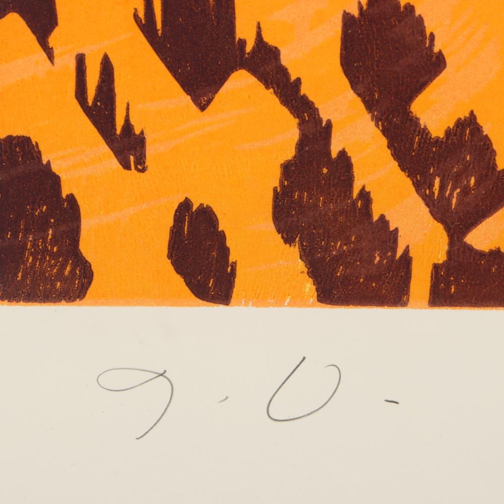 Jim Dine Limited Edition Woodcuts "Heart for Film Forum"