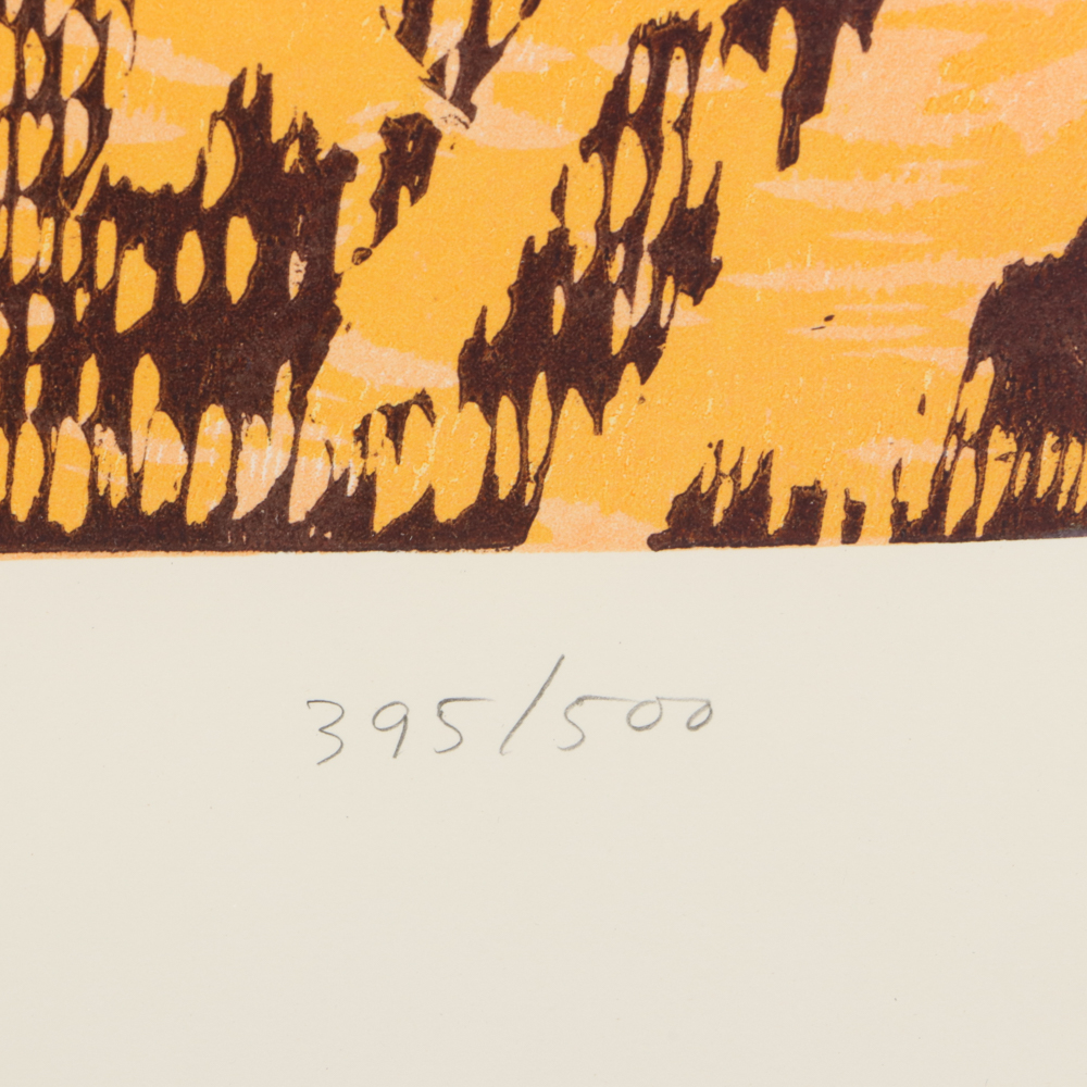 Jim Dine Limited Edition Woodcuts "Heart for Film Forum"