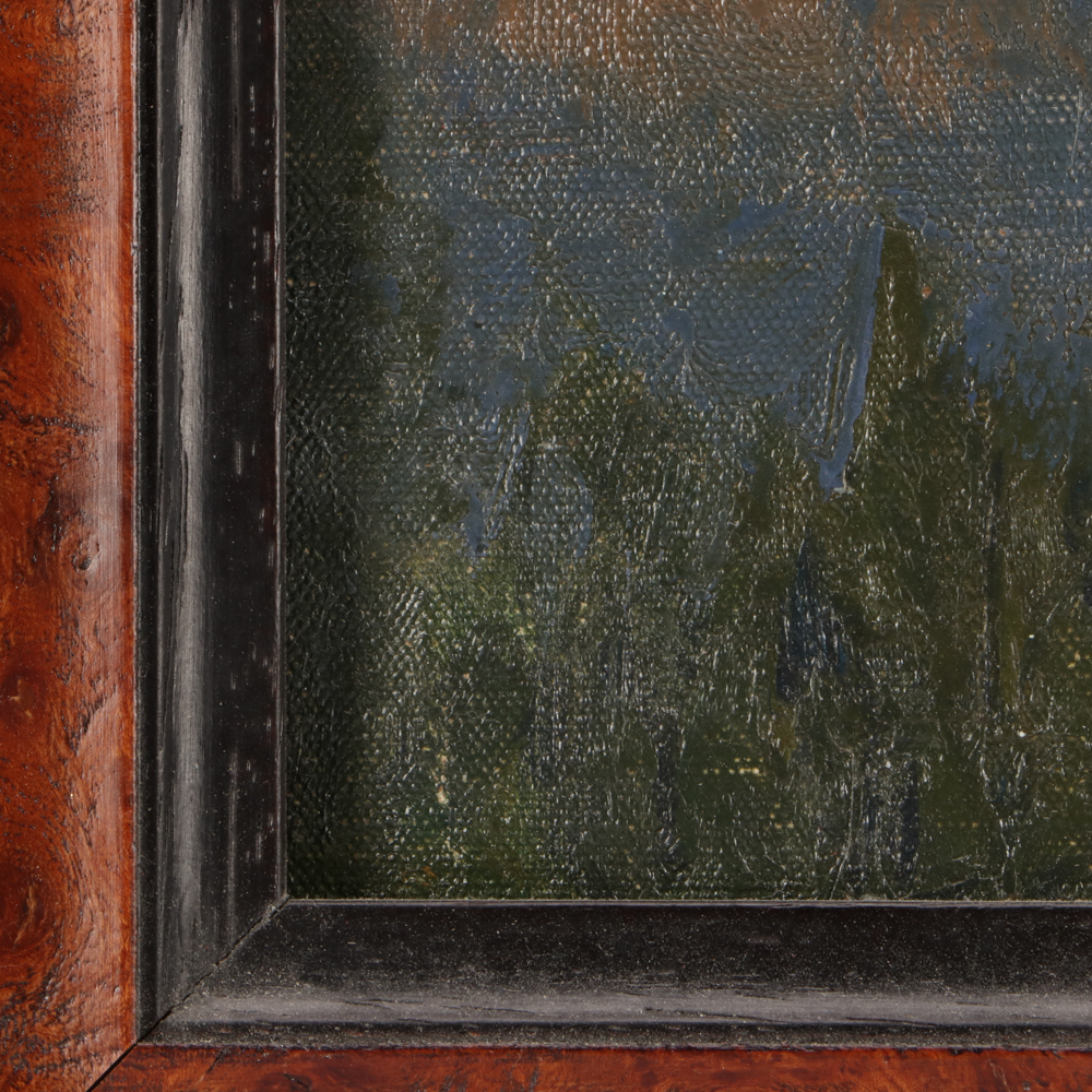 Edward Henry Potthast Early 20th-Century Oil Landscape Painting