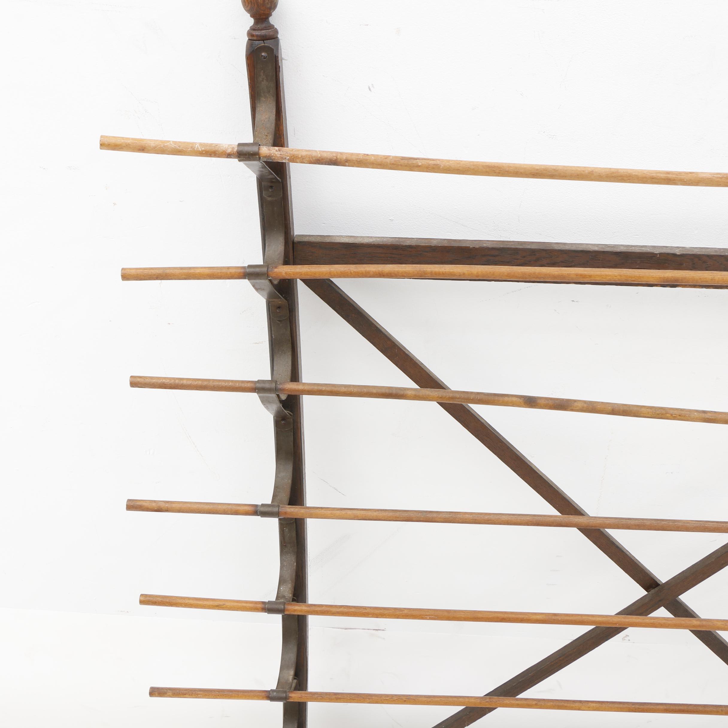 Vintage Library Newspaper Rack