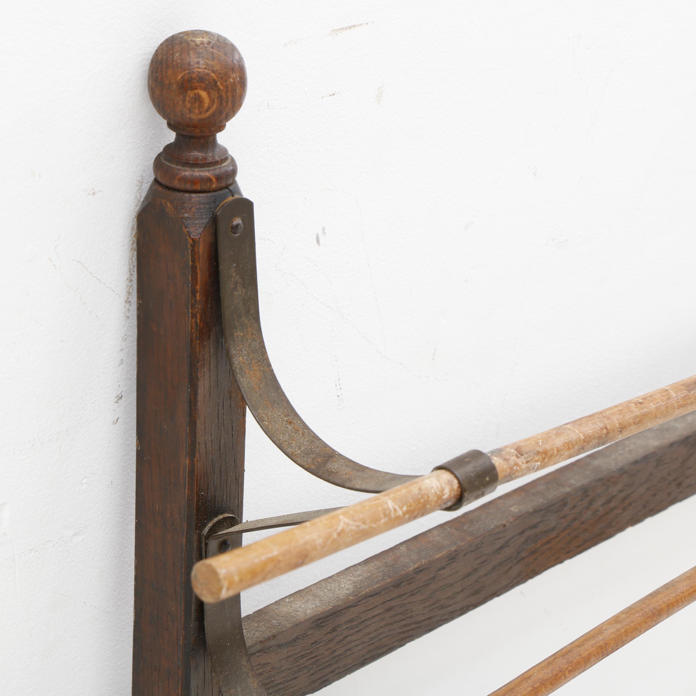 Vintage Library Newspaper Rack