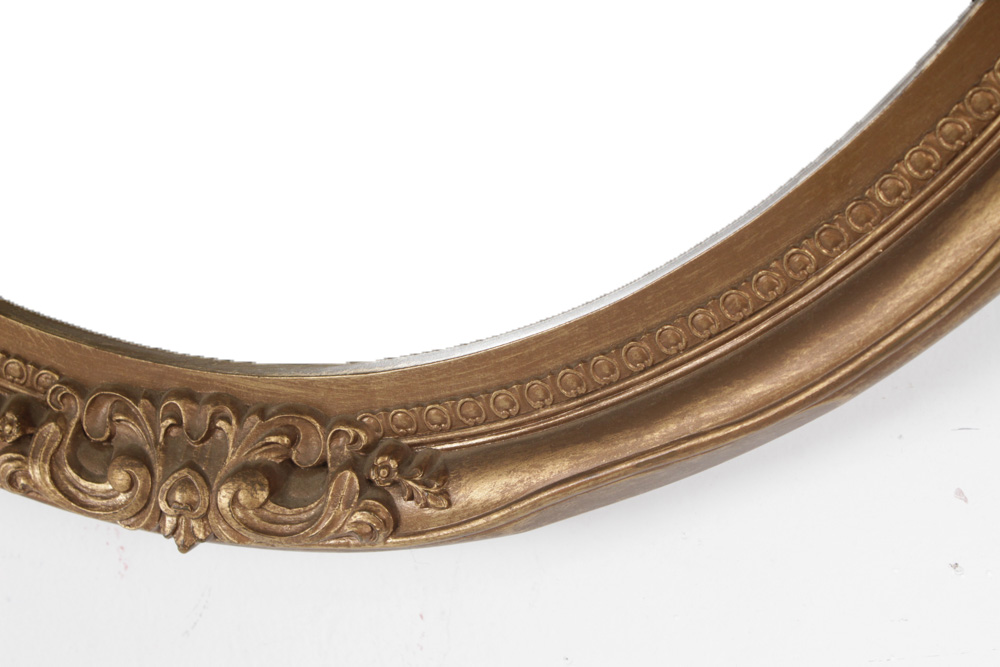 Contemporary Oval Wall Mirror