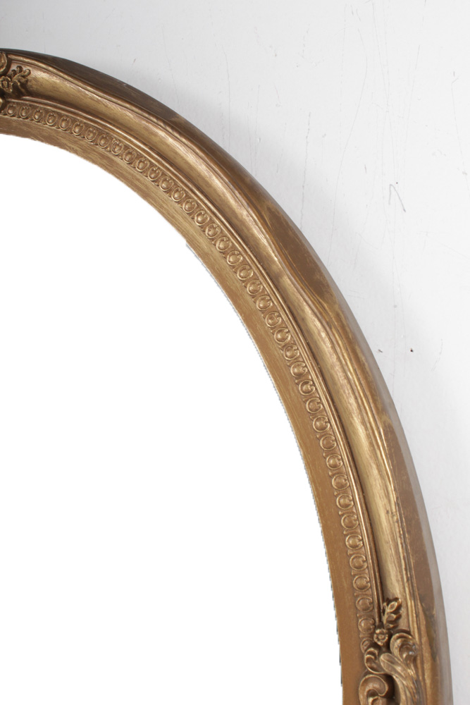 Contemporary Oval Wall Mirror