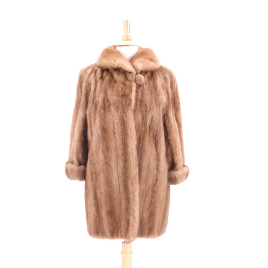 Vintage Evans Mink Fur Coat
