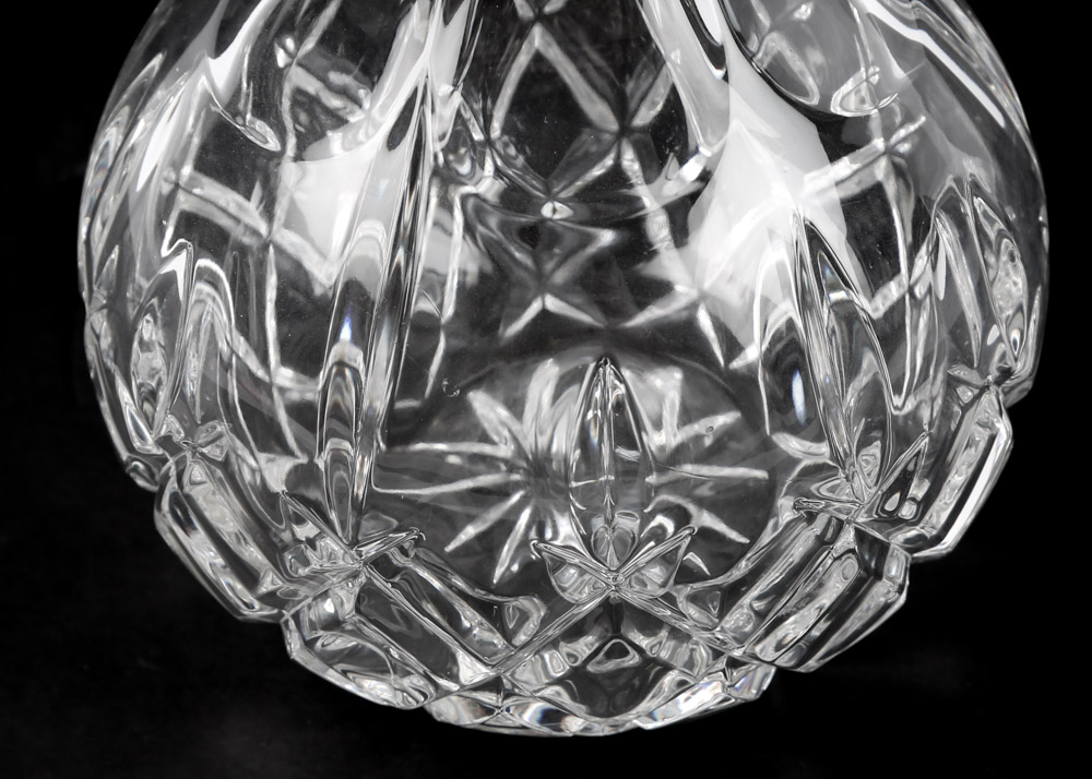 Towle Decanter and Lead Crystal Carafe