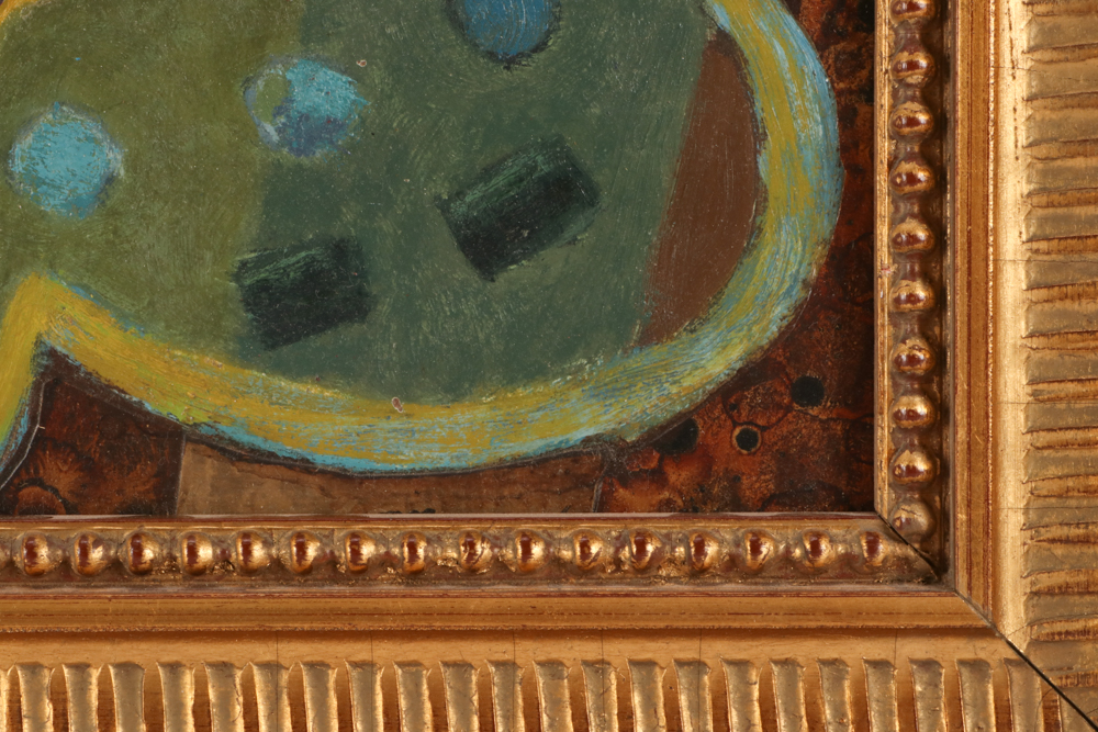 Evelyn Marx Mixed Media Painting on Panel