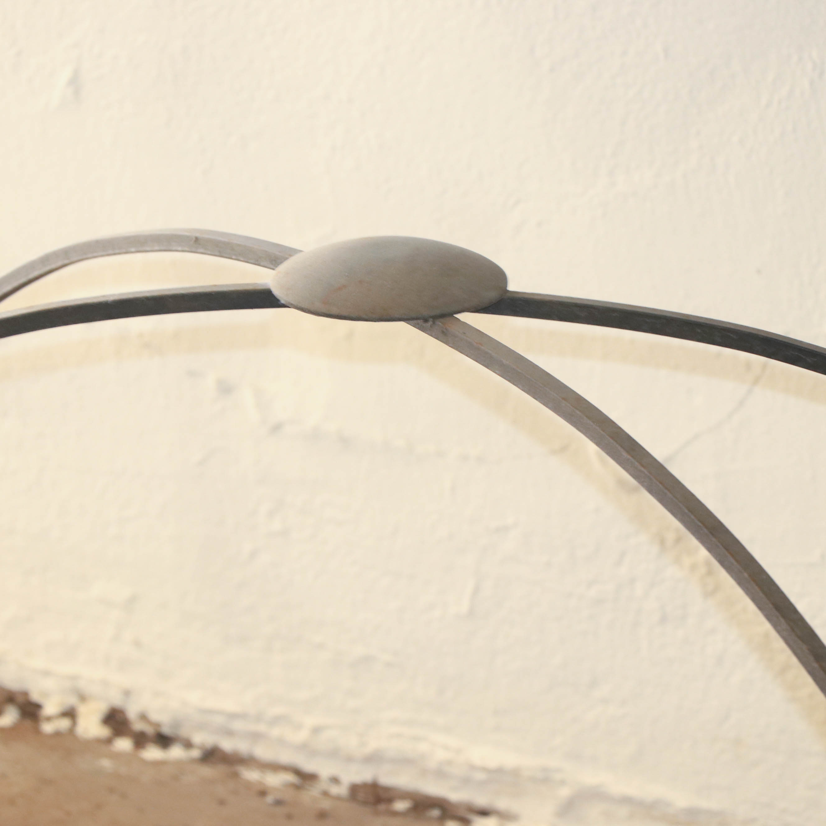 Mosaic Top Metal Console Table