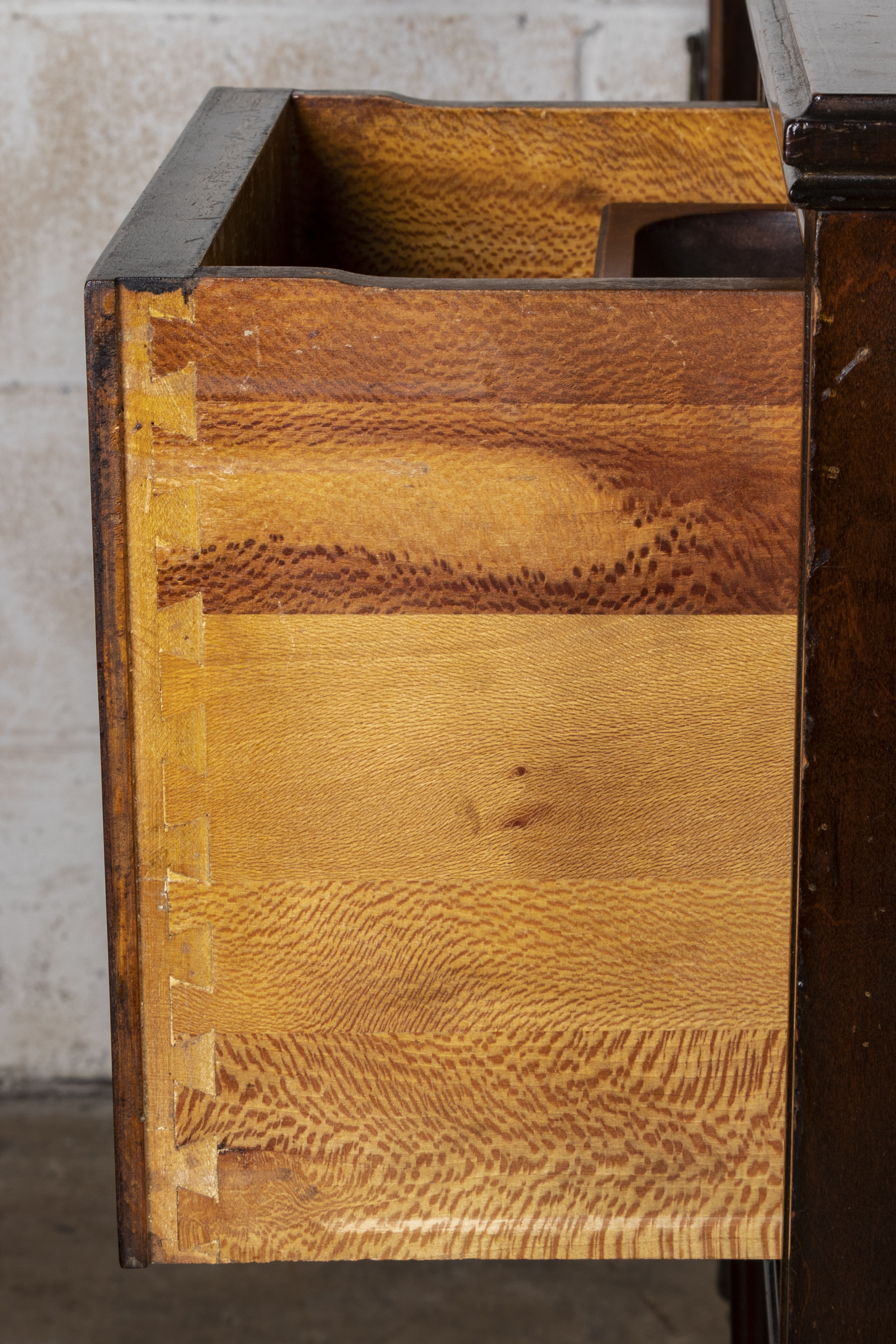 Vintage Victorian Style Vanity with Side Chair and Vanity Stool