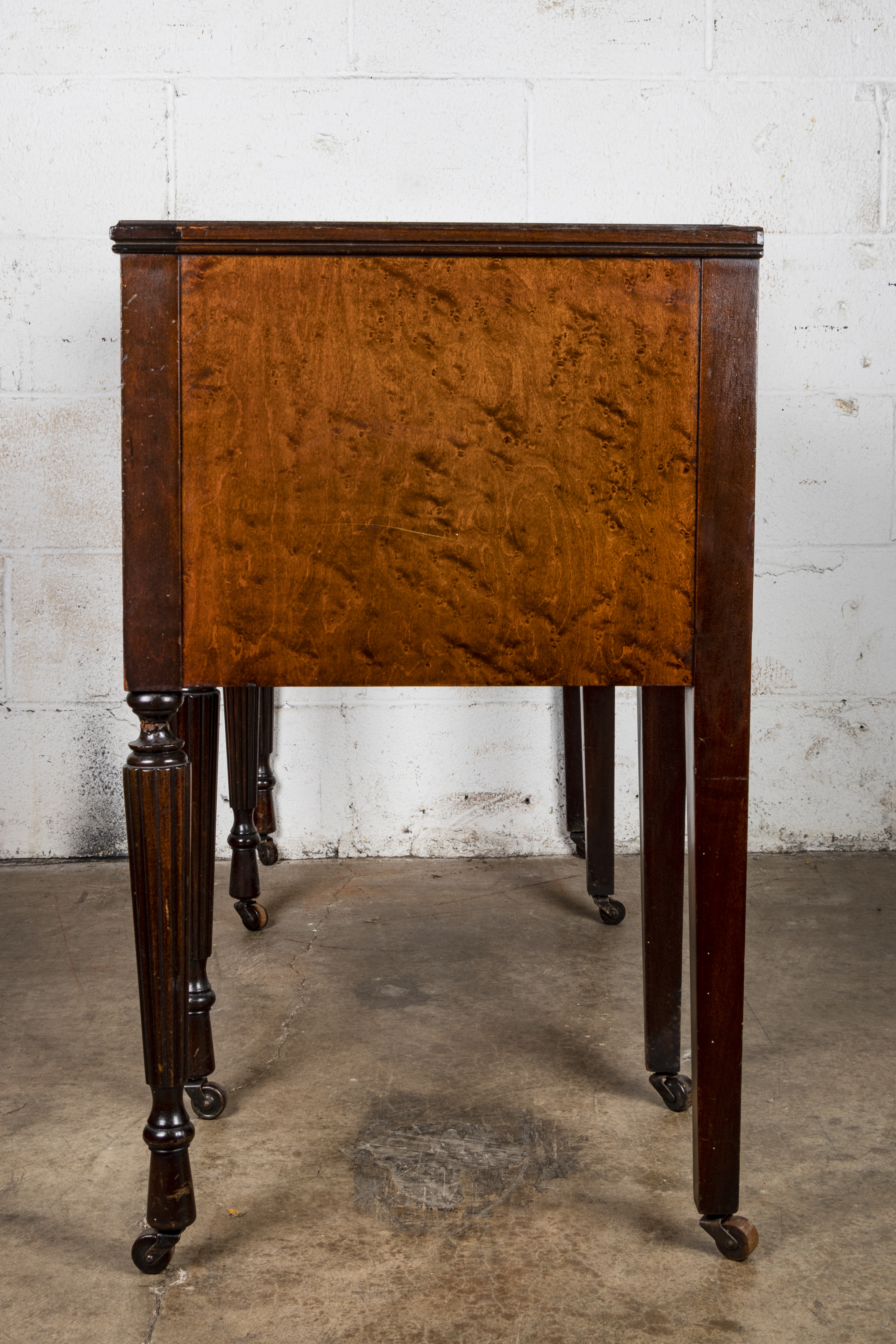 Vintage Victorian Style Vanity with Side Chair and Vanity Stool