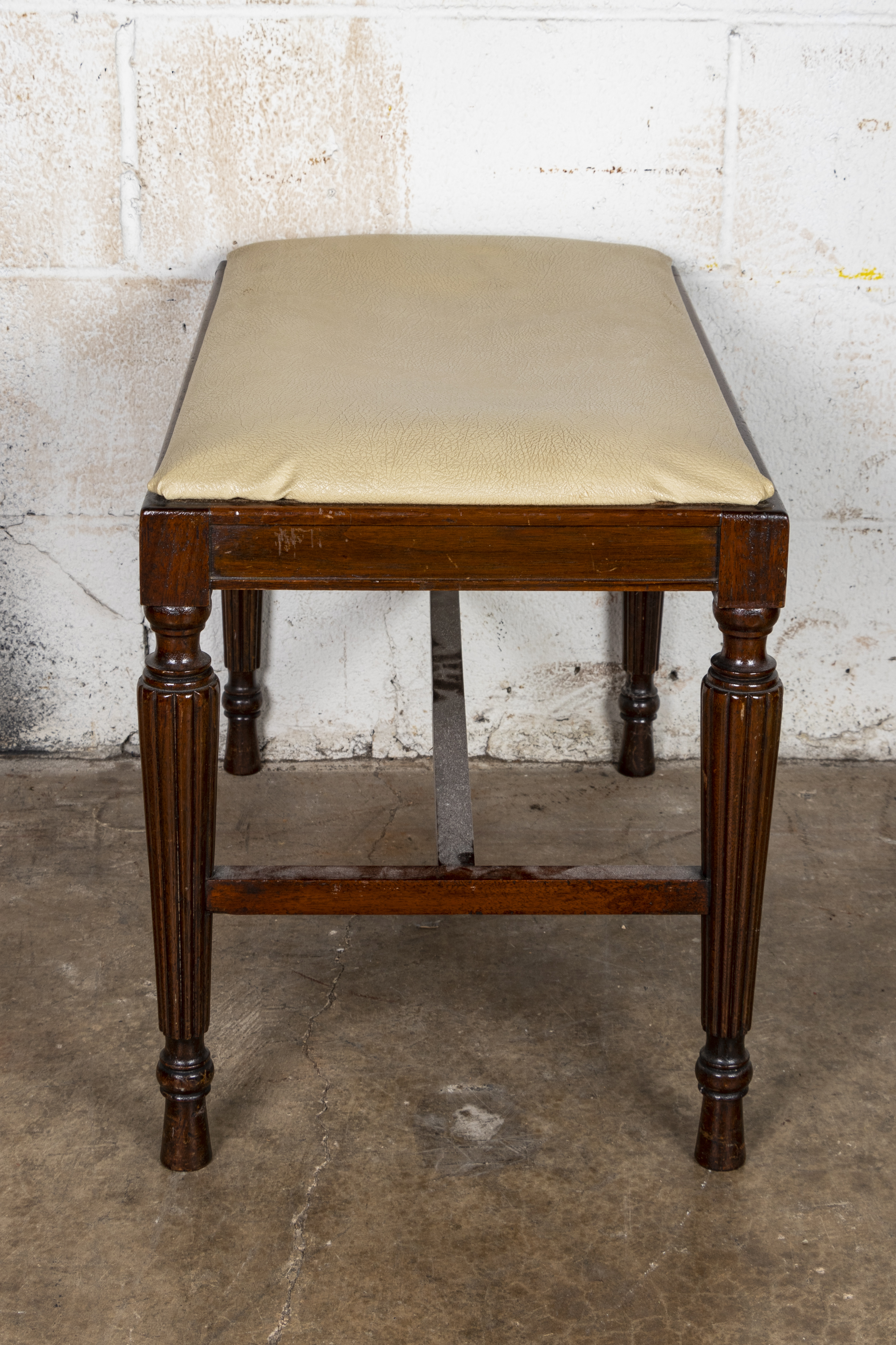 Vintage Victorian Style Vanity with Side Chair and Vanity Stool