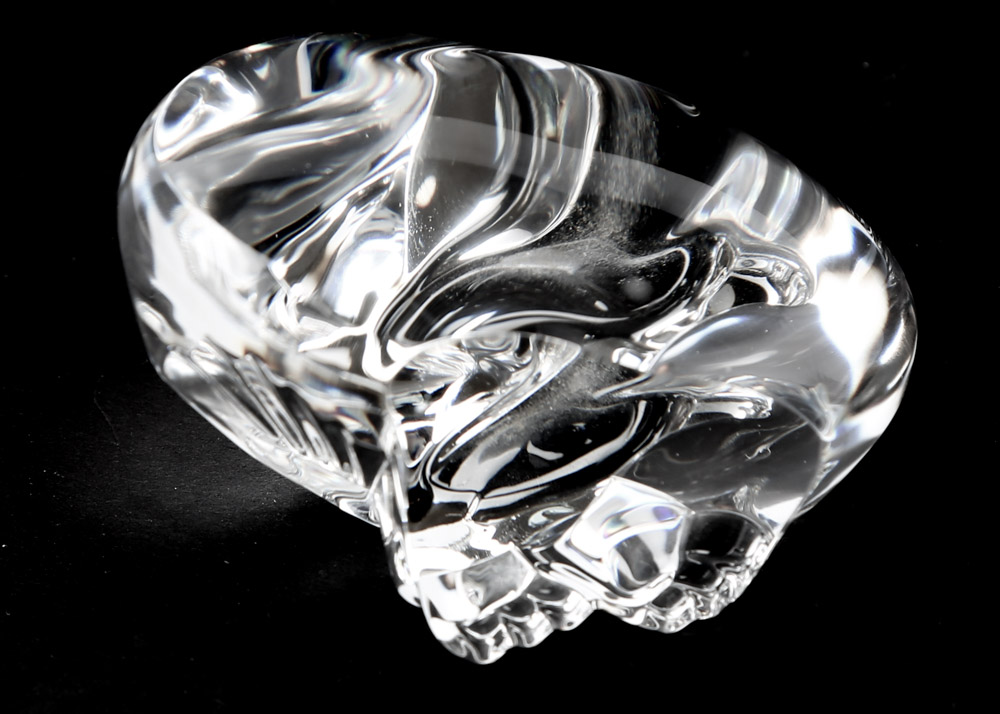 Vintage Steuben Glass Eagle Hand Cooler