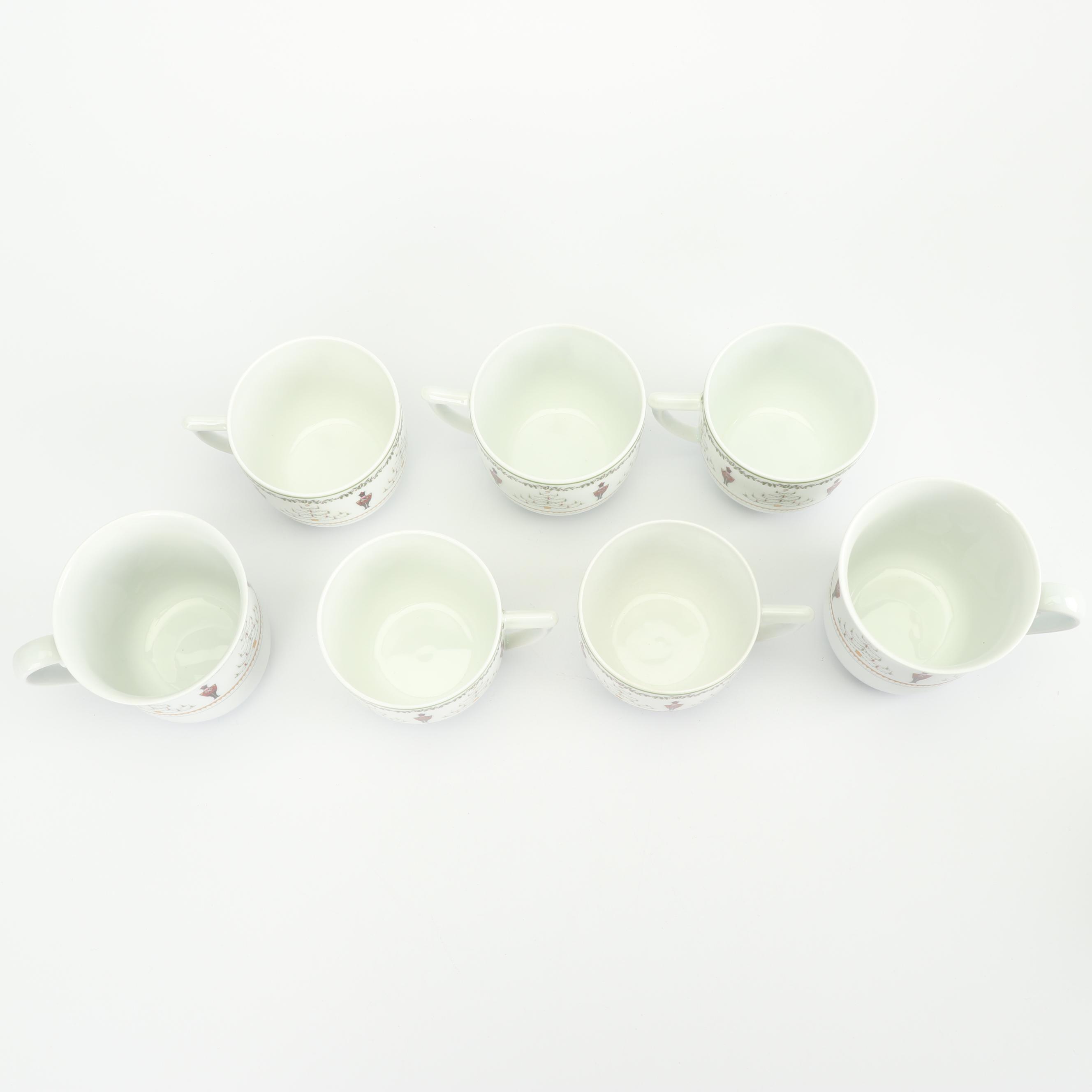 Bernardaud Limoges "Grenadiers" Porcelain Dinnerware and Ornament