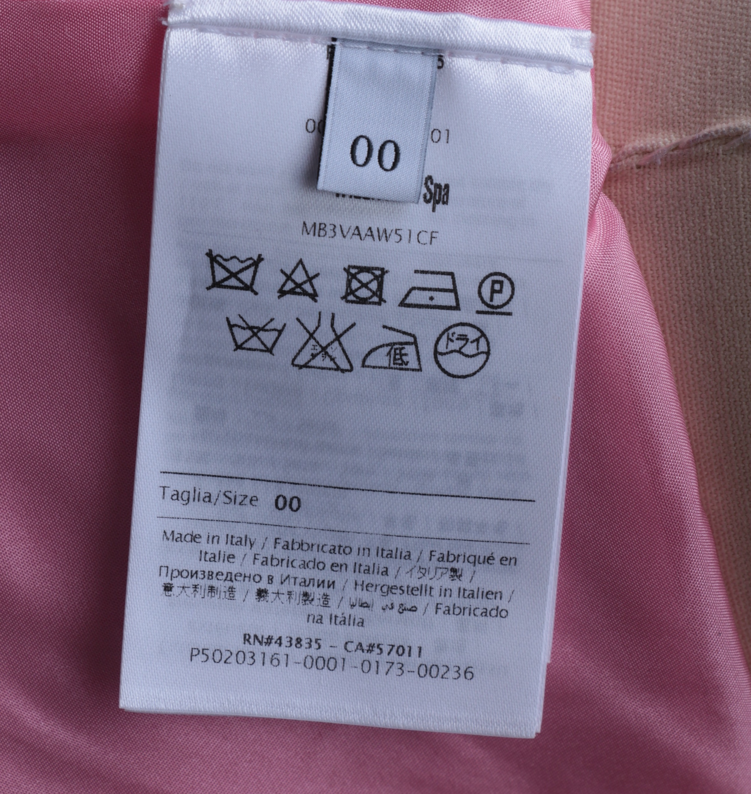 Valentino Pink Wool and Silk Off-The-Shoulder Ruffled Mini Dress