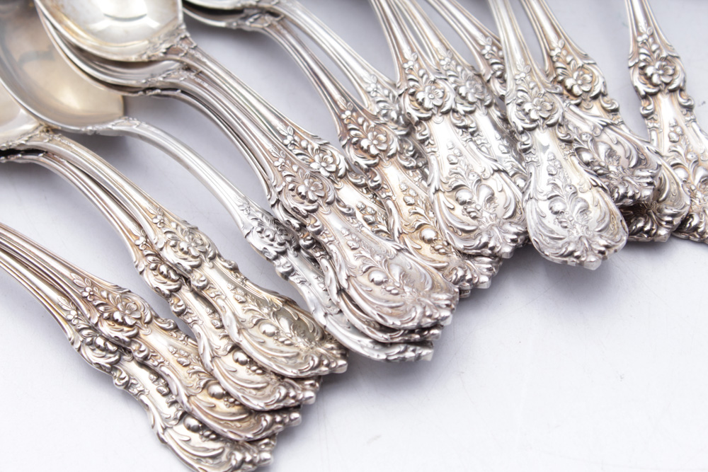 Reed & Barton "Francis I" Sterling Silver Flatware Set