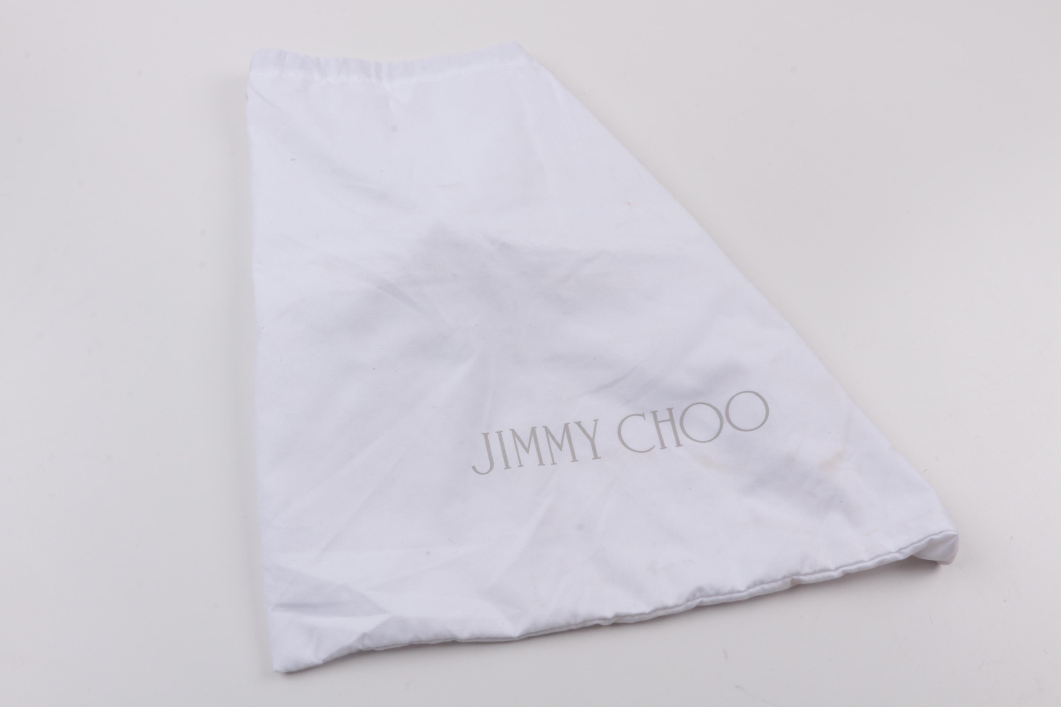 Jimmy Choo Mustard Yellow Leather Purse