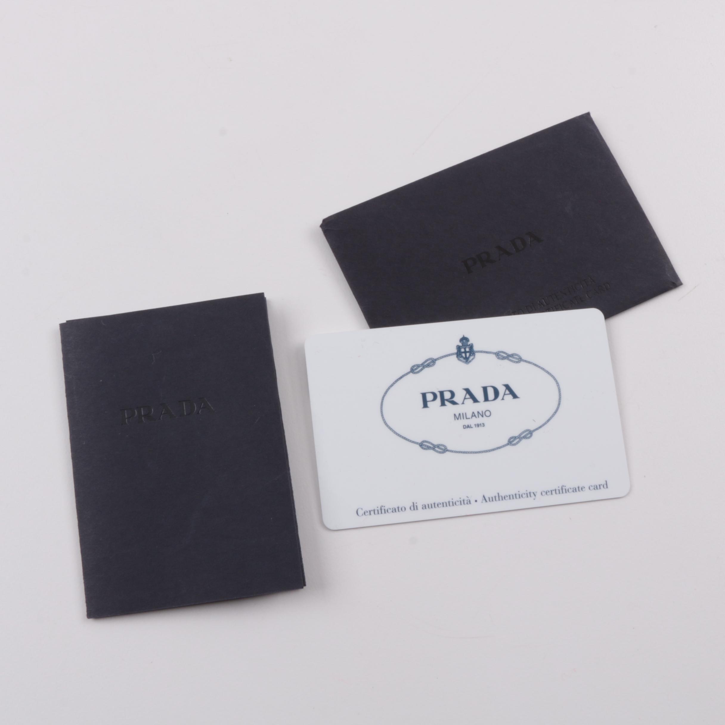 Prada Camoscio Micro Red Suede Baguette Shoulder Bag