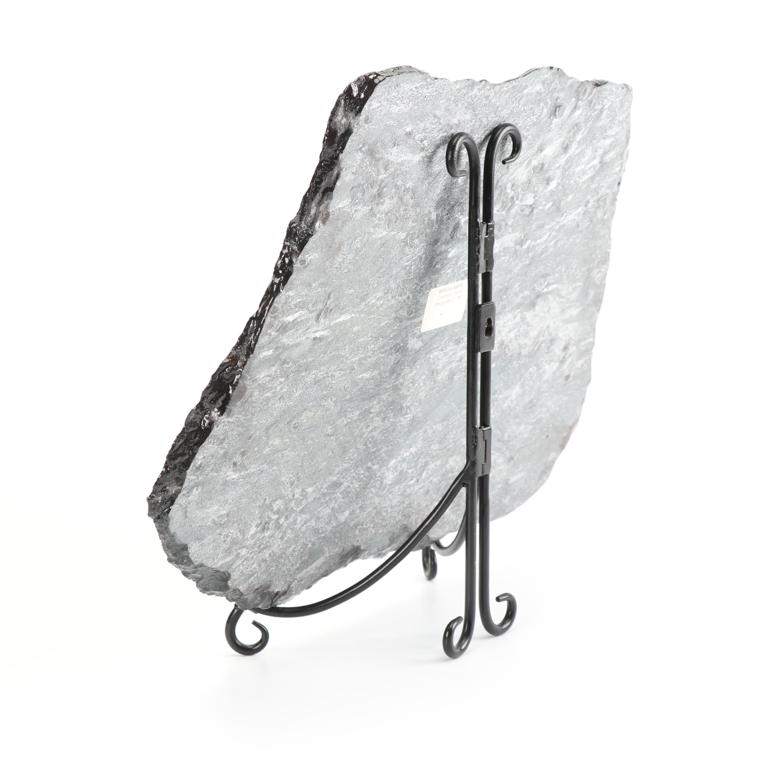 Specularite Specimen from Marquette County, Michigan