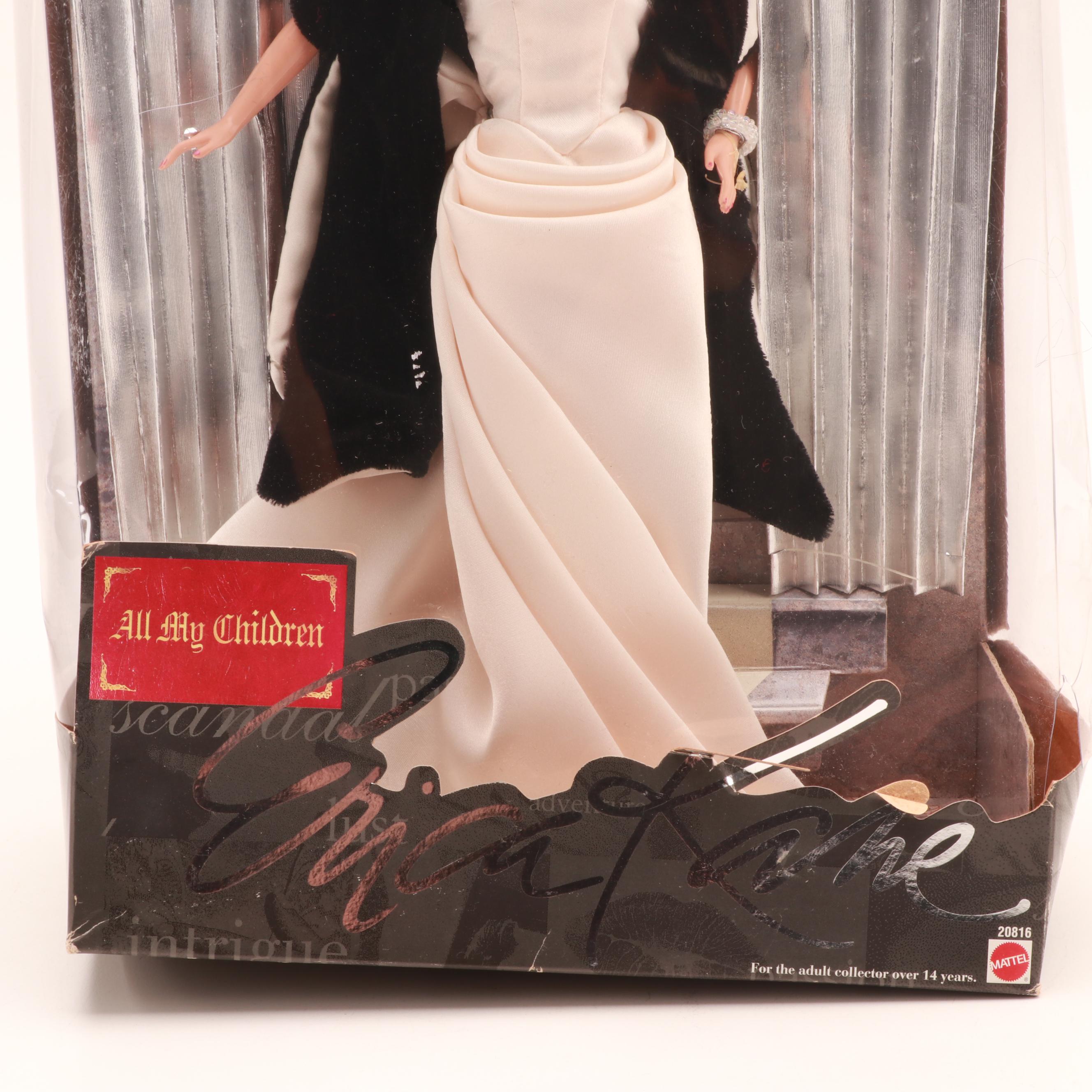 1998 Mattel Signed "All My Children" Erica Kane Fashion Doll