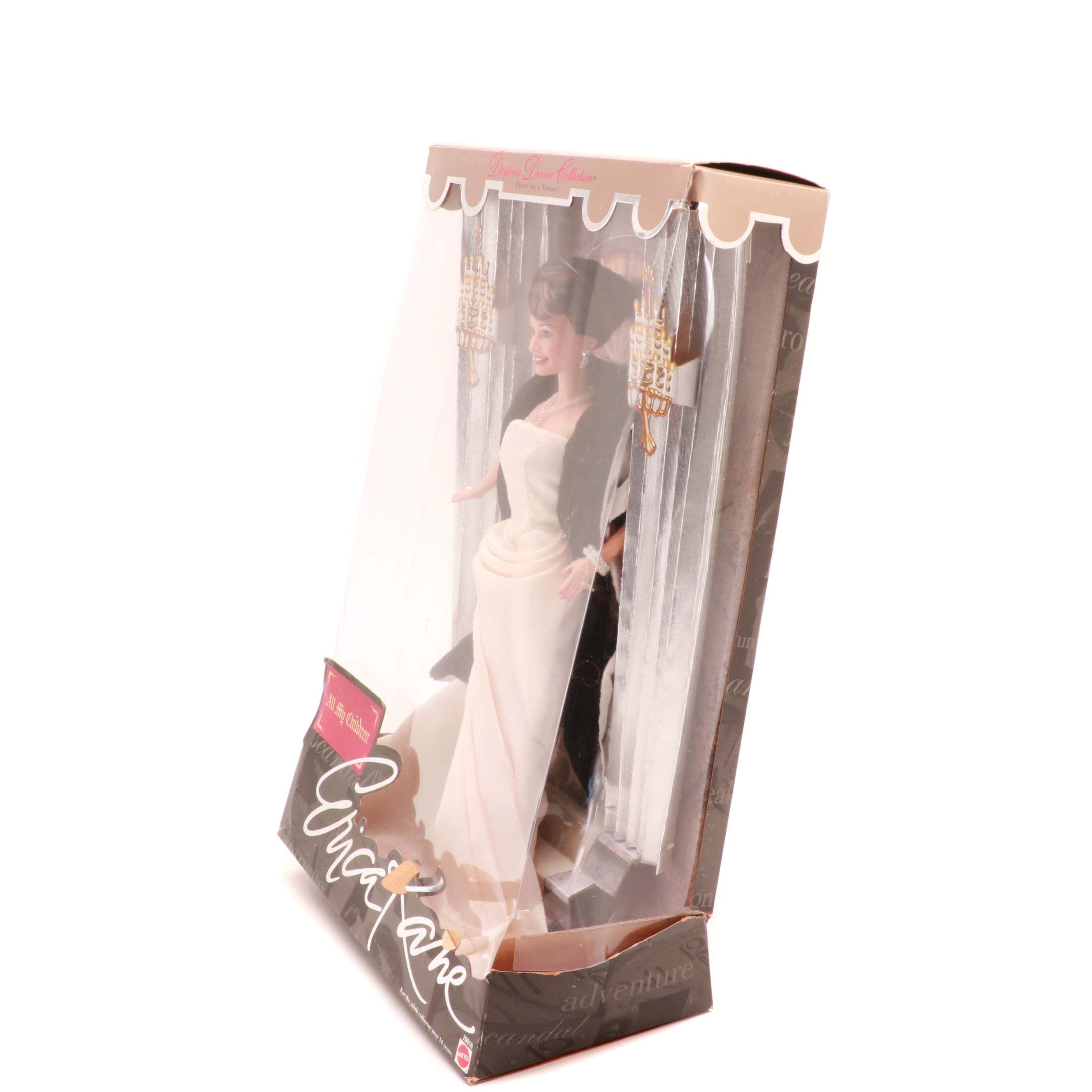 1998 Mattel Signed "All My Children" Erica Kane Fashion Doll