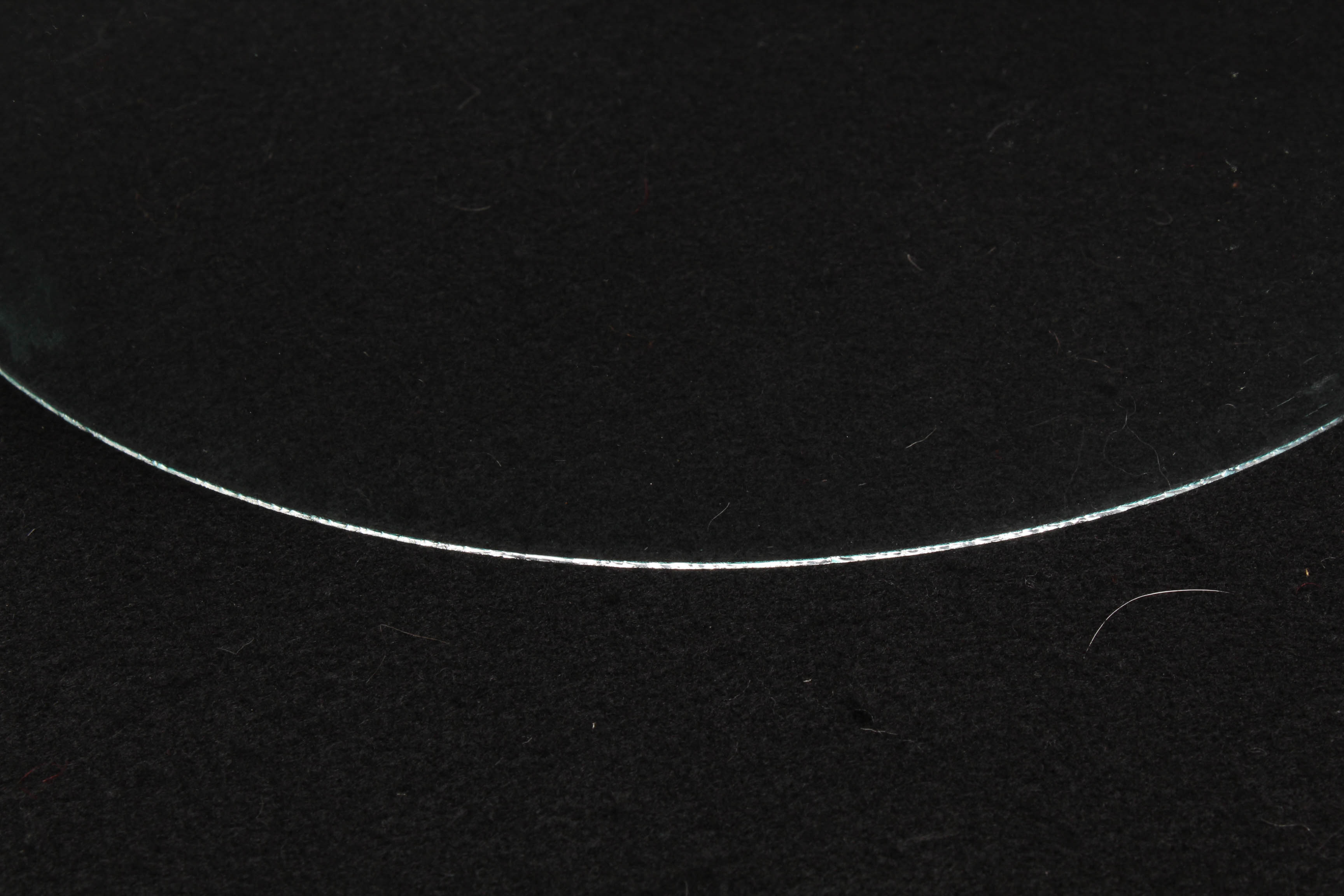 Victorian Era Glass Doll Cloche with Walnut Base