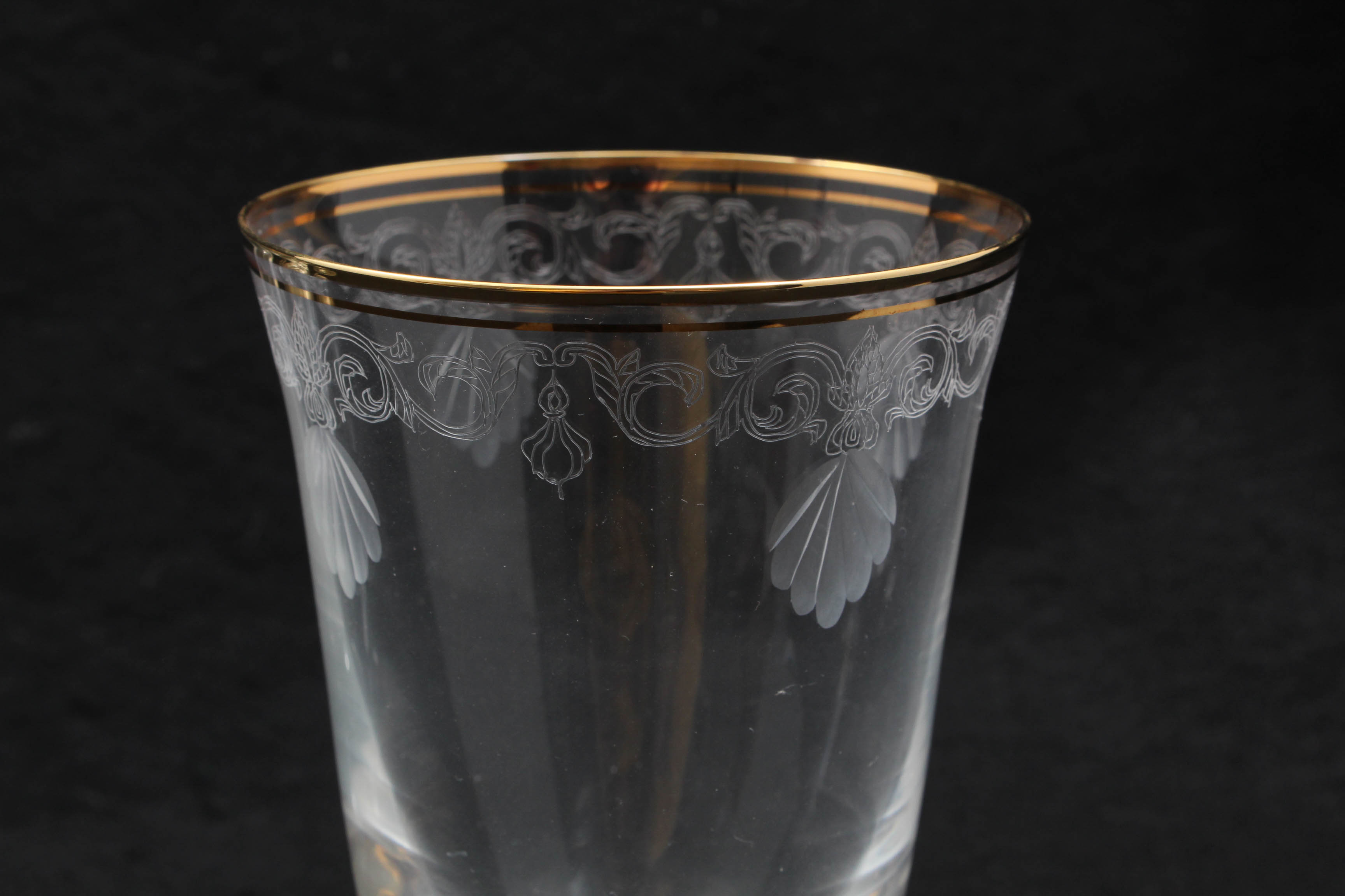 Lenox  "Classic Shell" Crystal Iced Tea Glasses