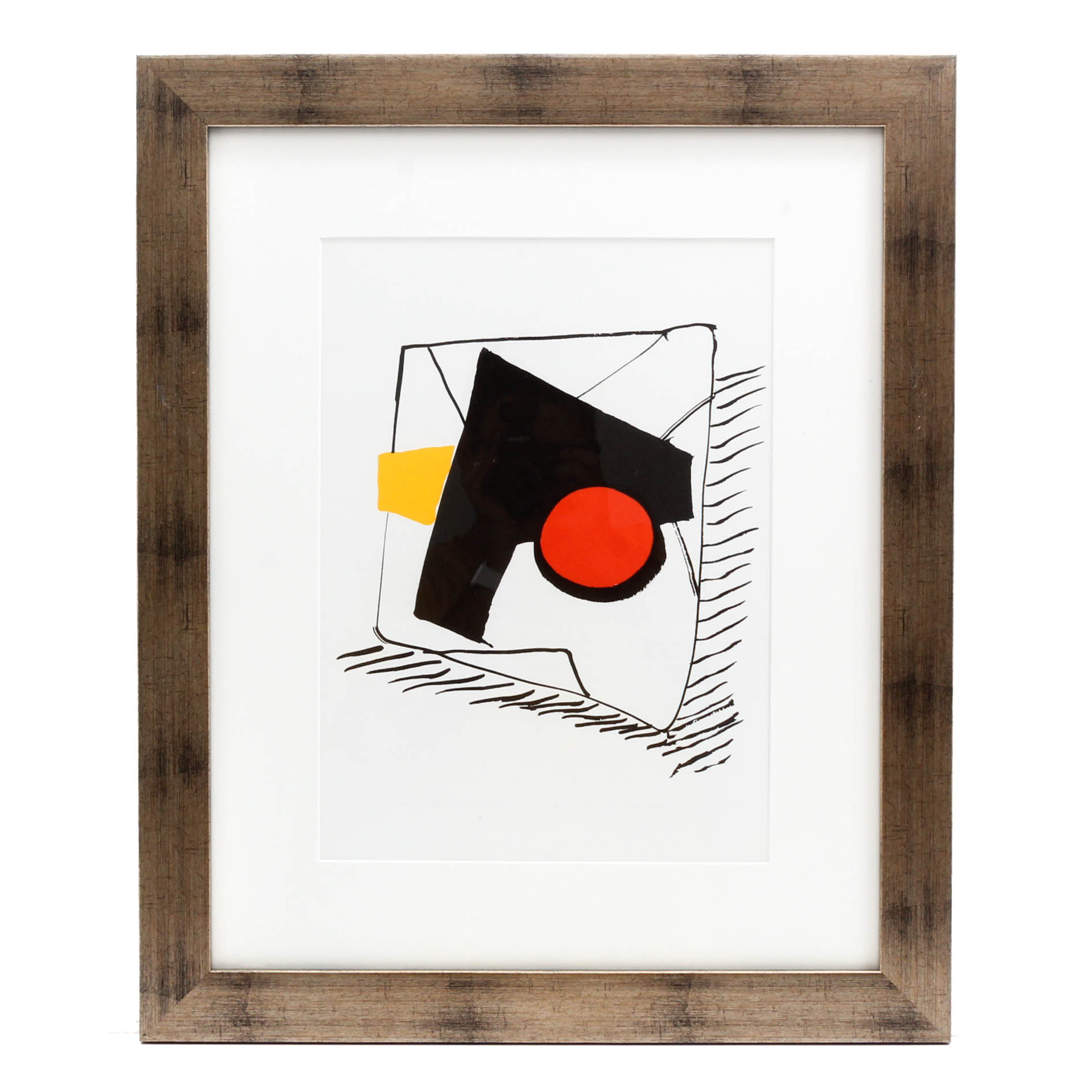 Alexander Calder Color Lithograph for "Derriere le Miroir"