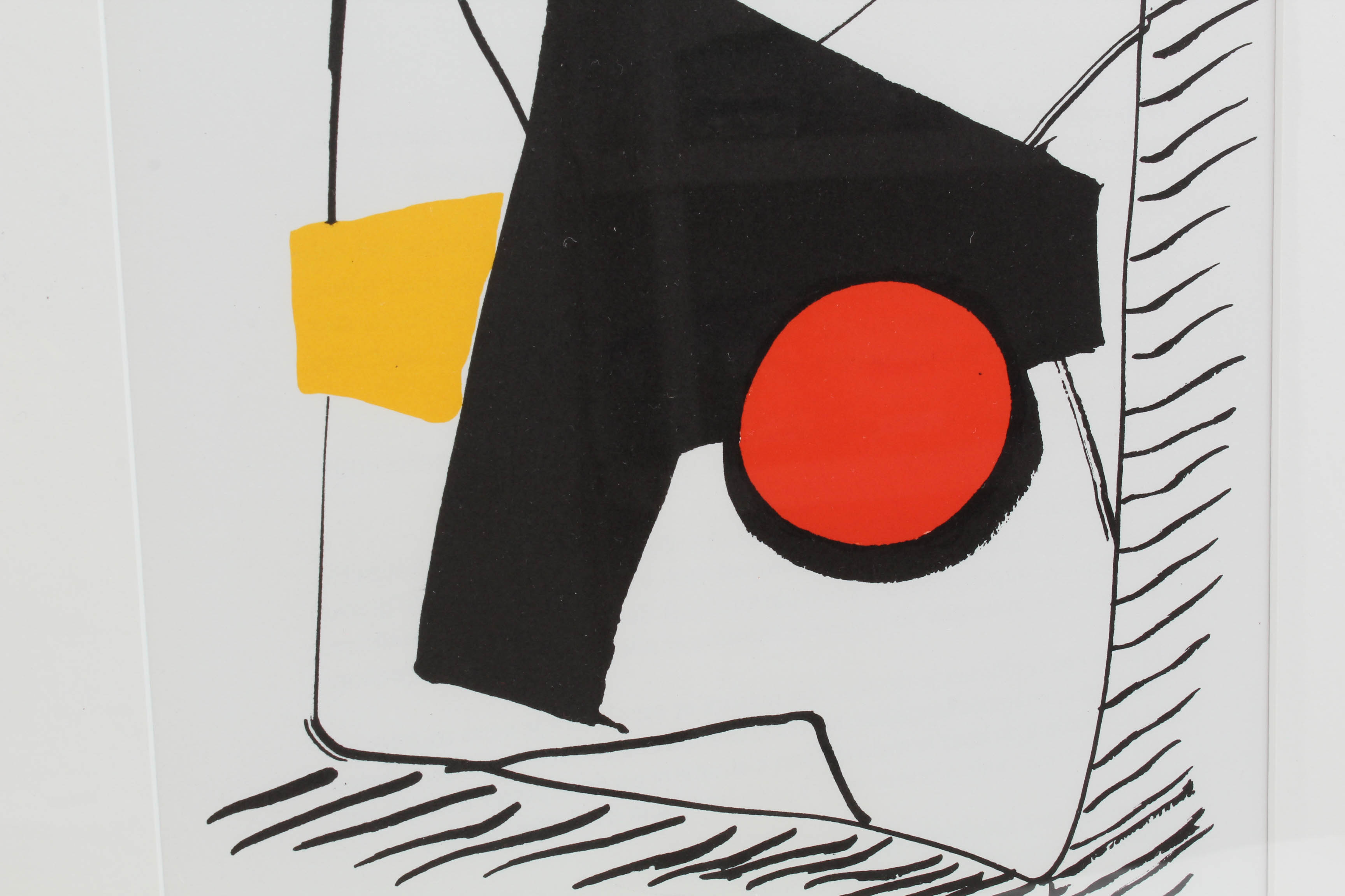 Alexander Calder Color Lithograph for "Derriere le Miroir"
