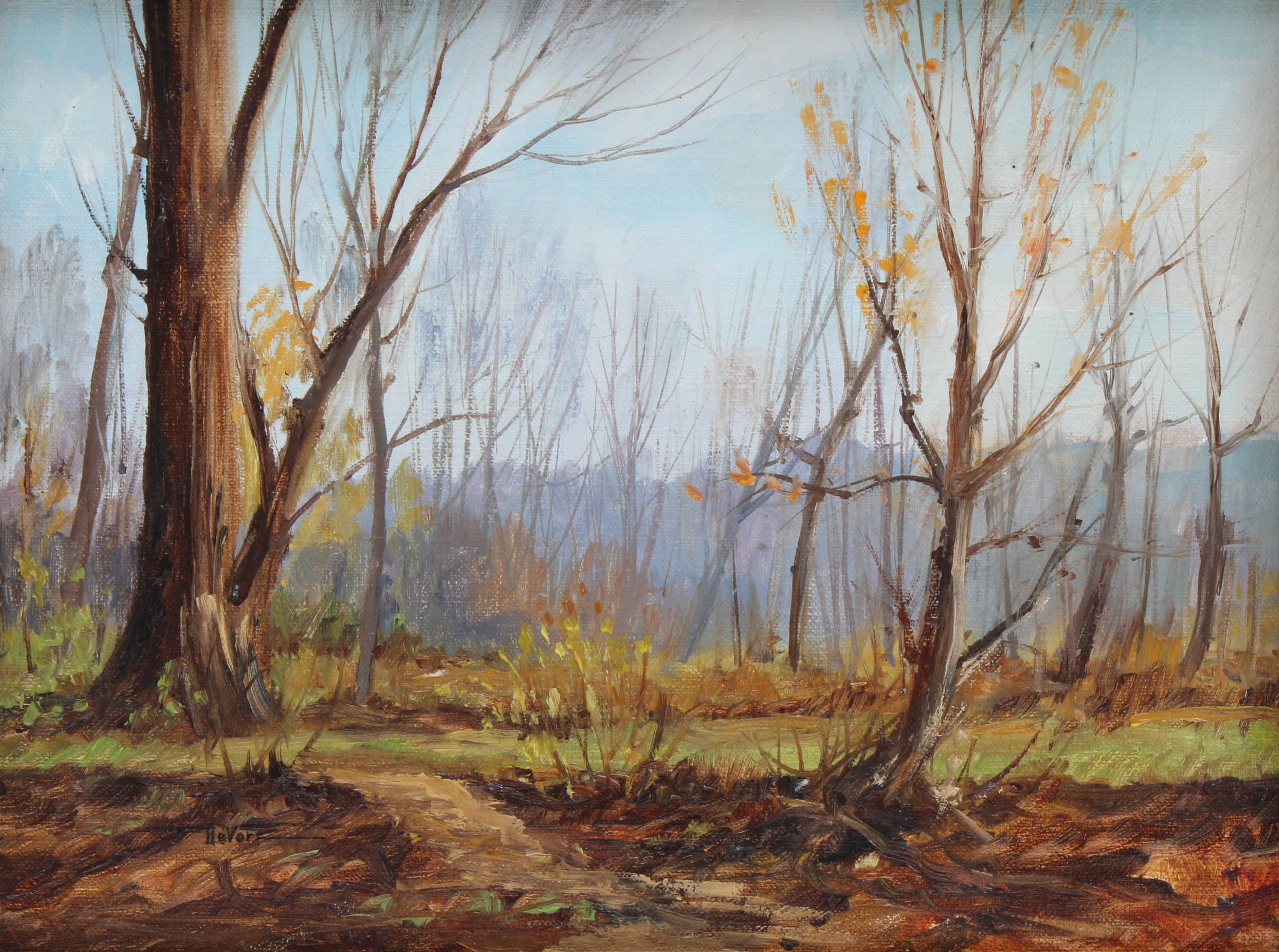 James DeVore Oil Landscape Painting