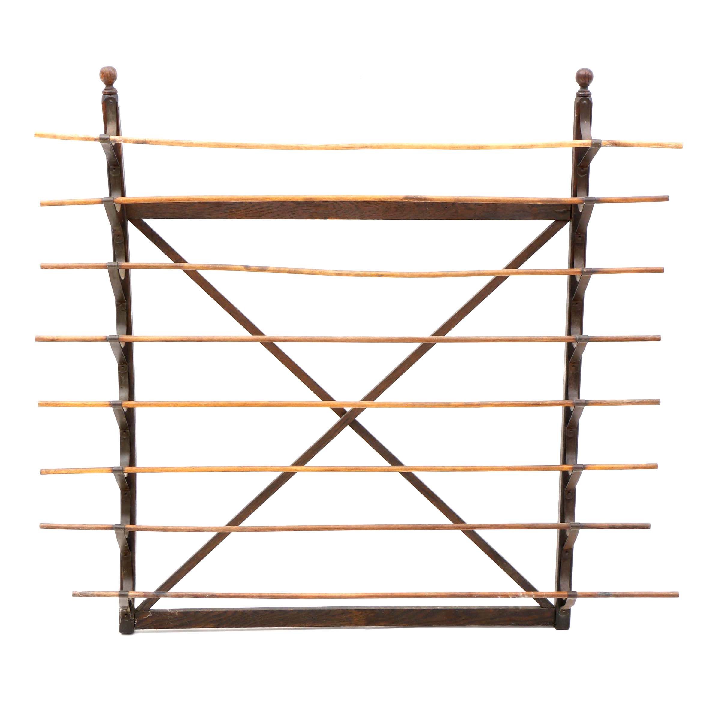 Vintage Library Newspaper Rack