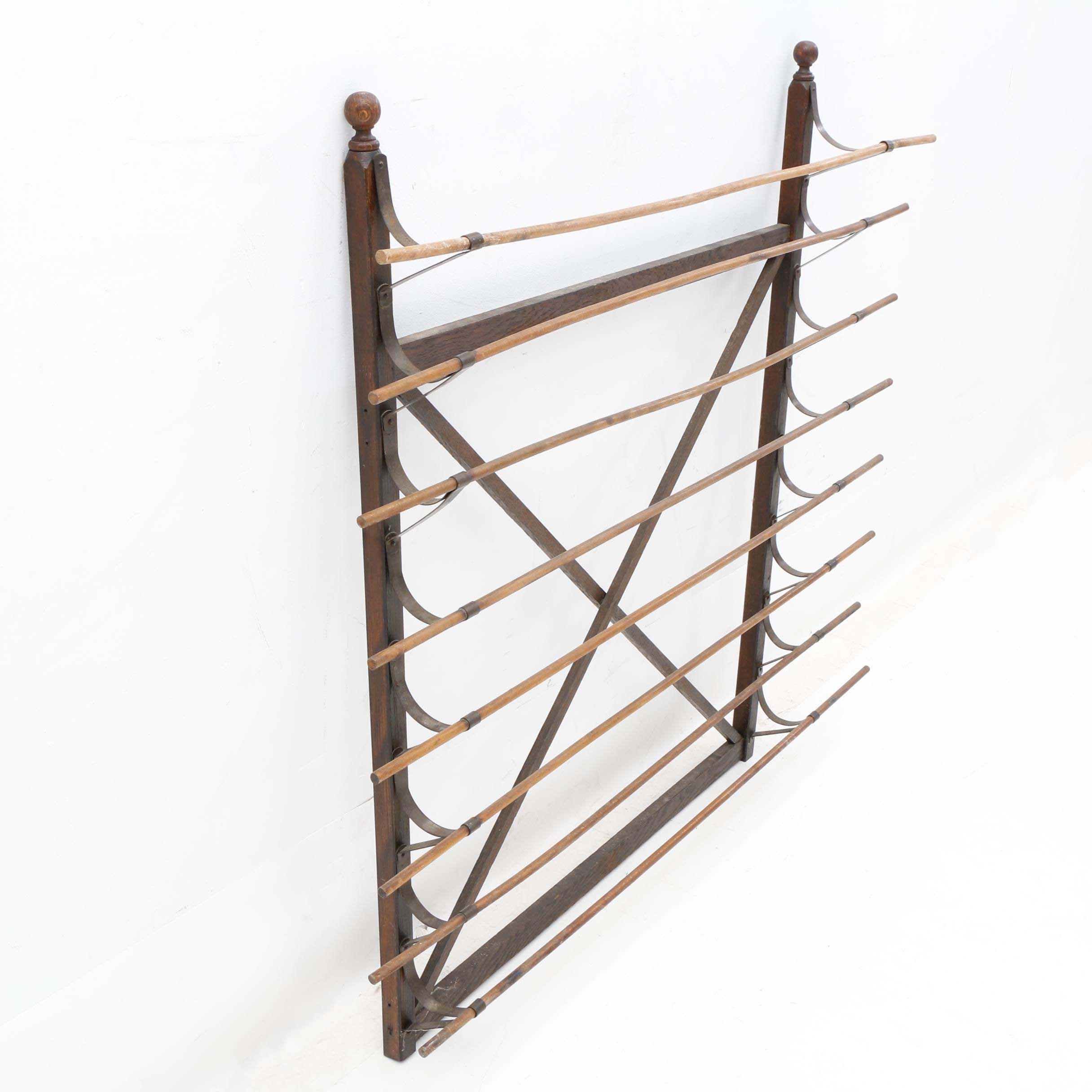 Vintage Library Newspaper Rack