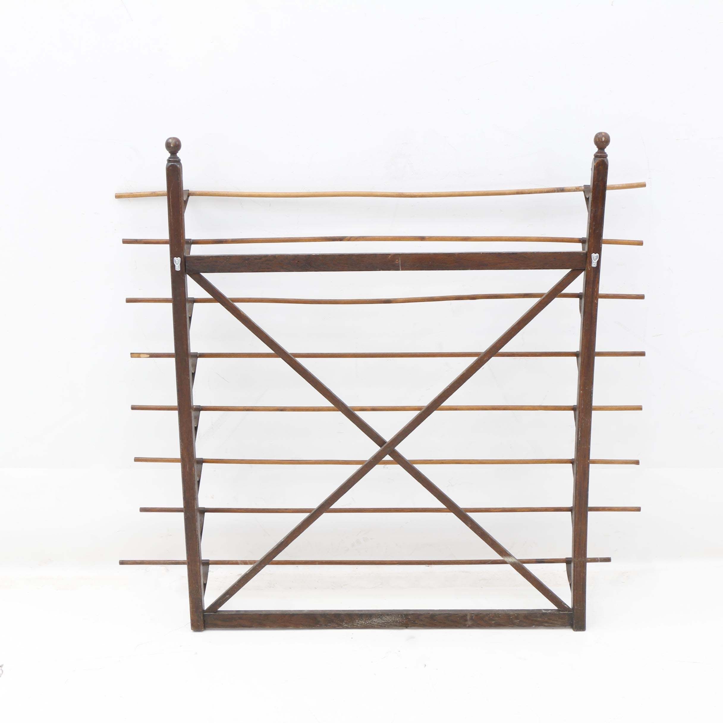 Vintage Library Newspaper Rack