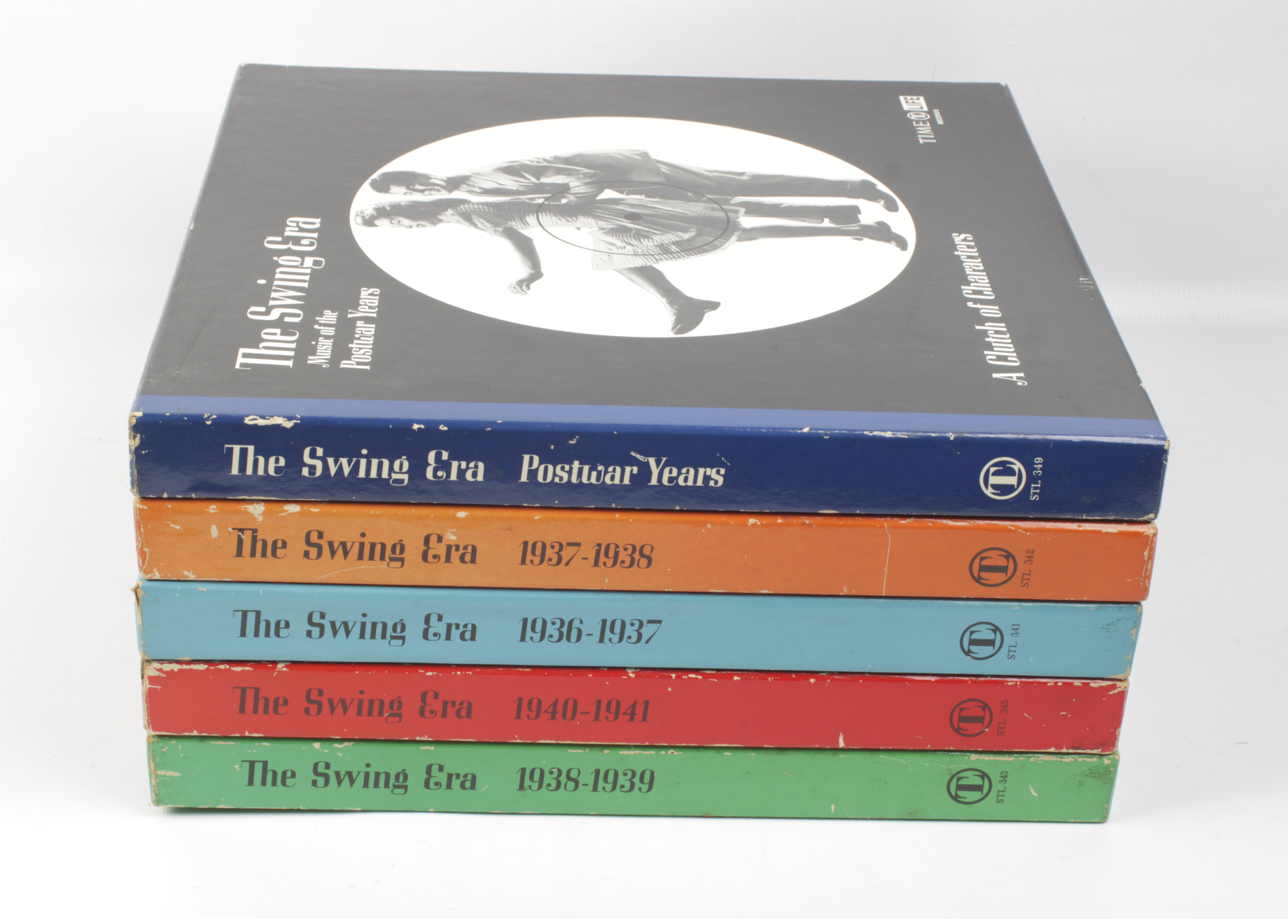 Collection of Time Life Records "The Swing Era" Box Sets