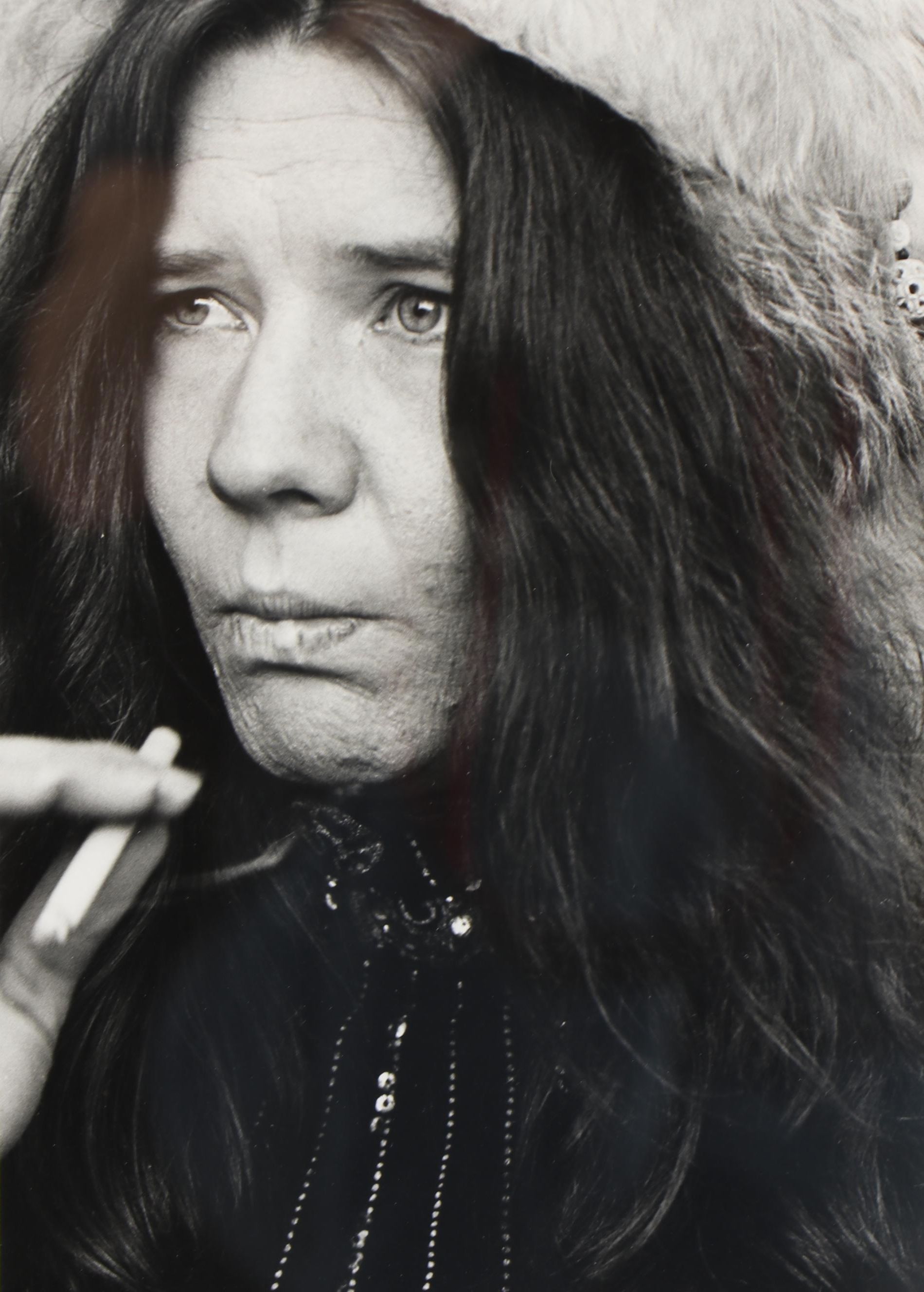 Linda McCartney Silver Print of Janis Joplin