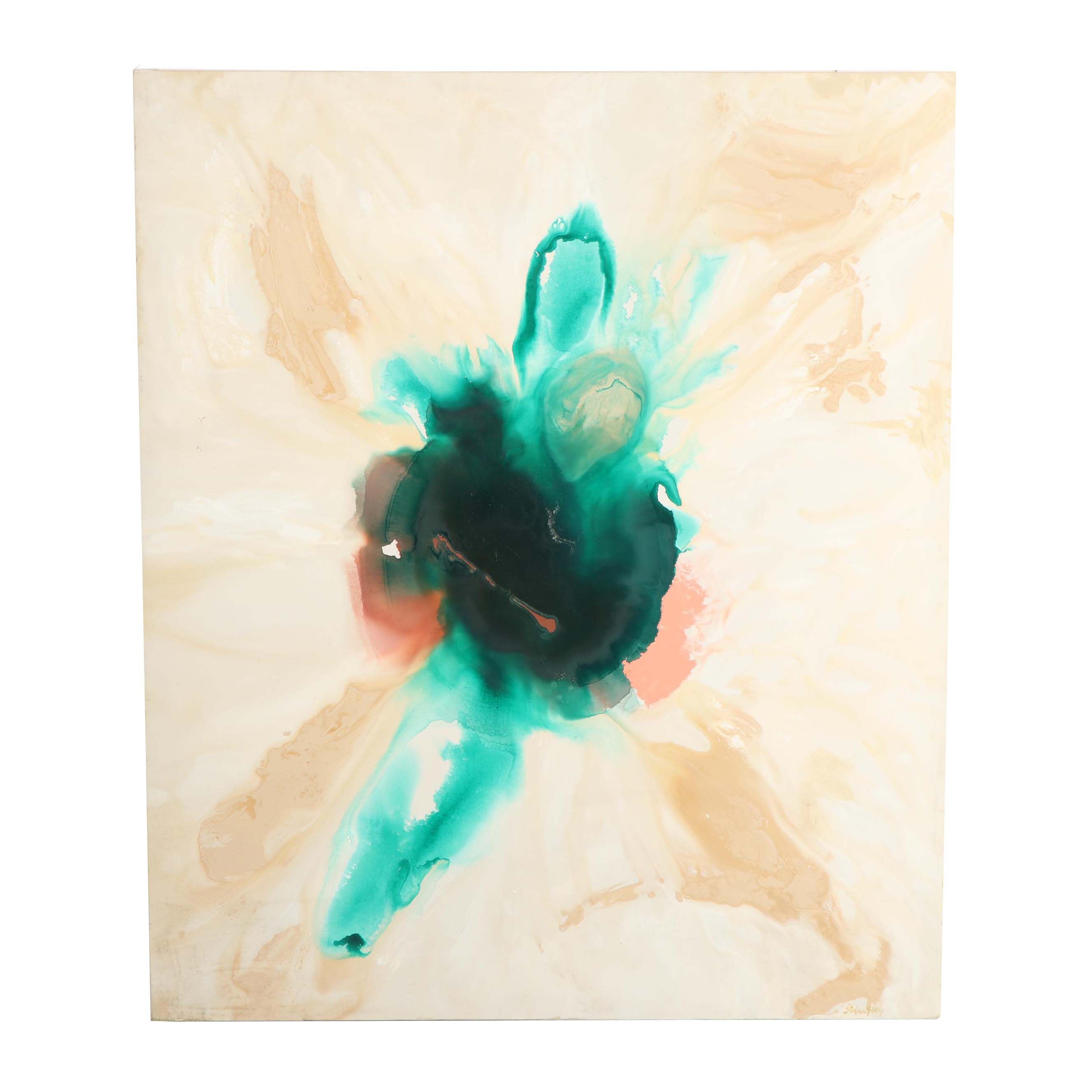 Stefan Georg "Shaman" Abstract Painting