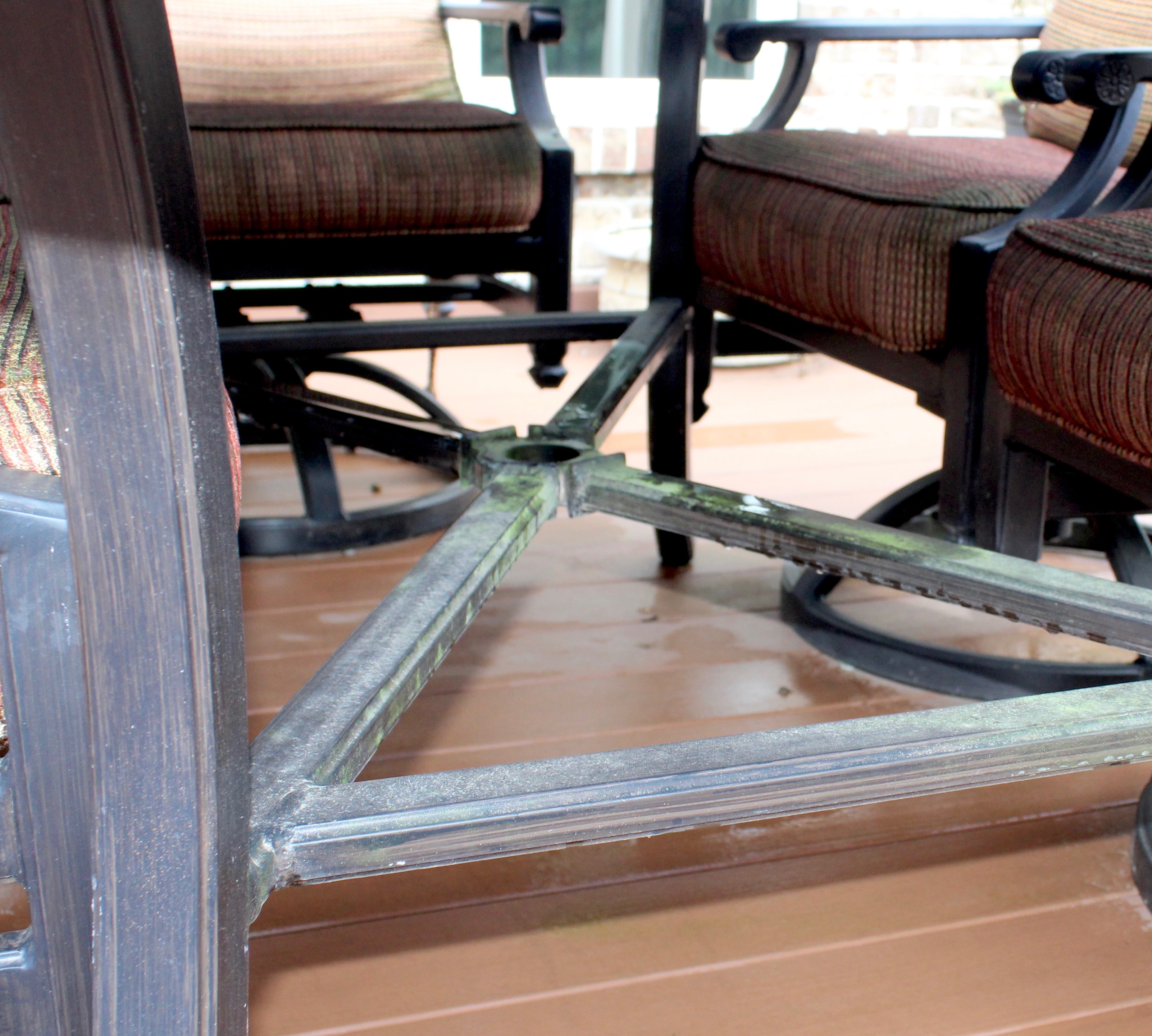 Contemporary Outdoor Patio Dining Set