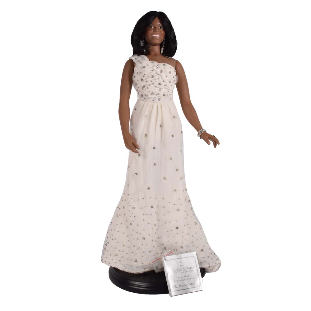 The Danbury Mint Michelle Obama "Inaugural" Collector's Doll