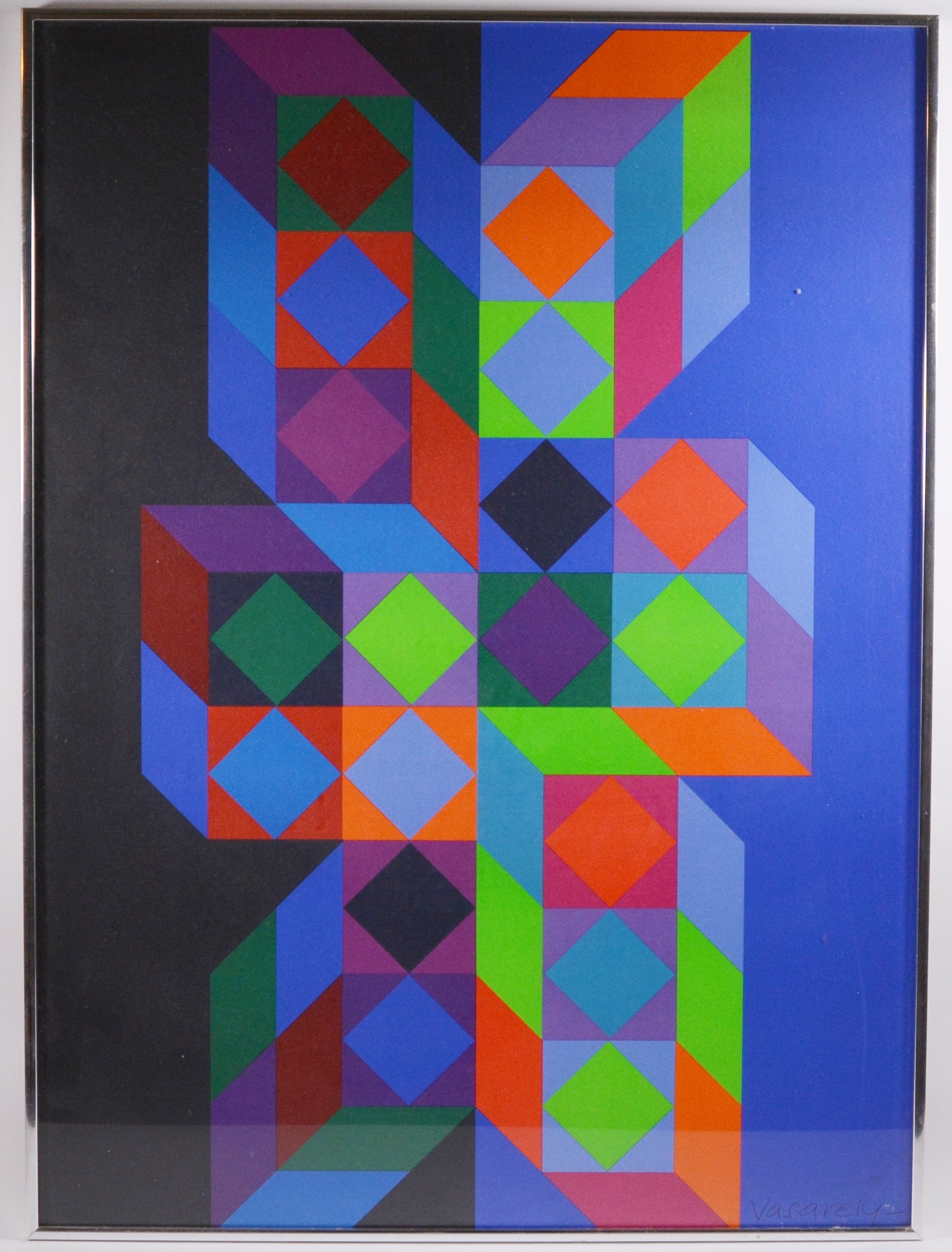 Victor Vasarely Poster for 1972 Olympics, Munich