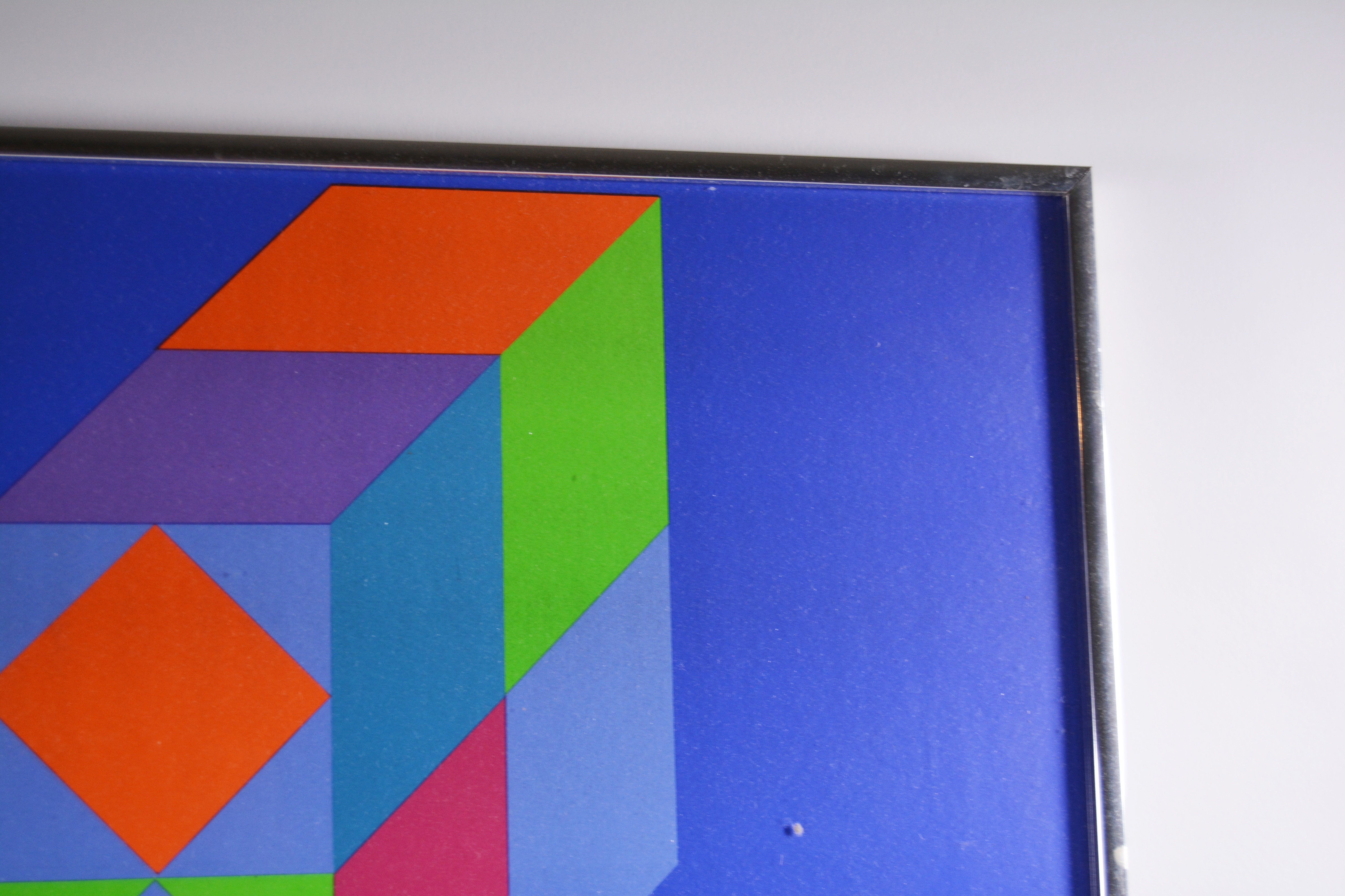 Victor Vasarely Poster for 1972 Olympics, Munich